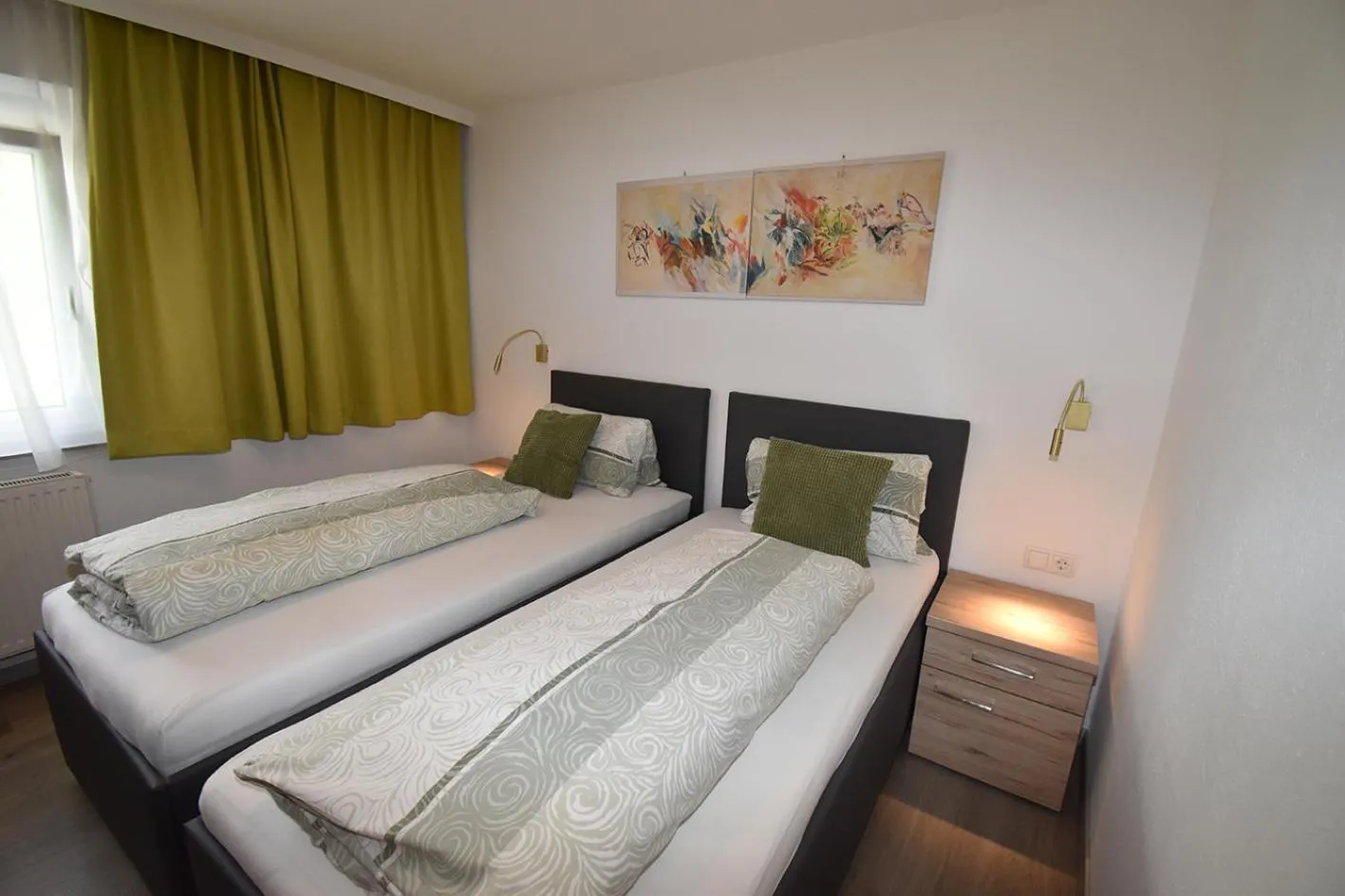 Bed in Hotel Martina