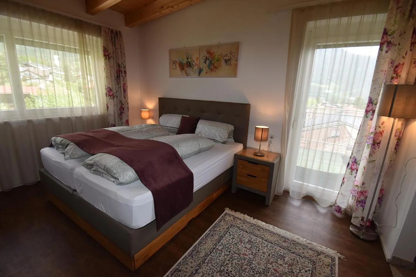 Bed in Hotel Martina