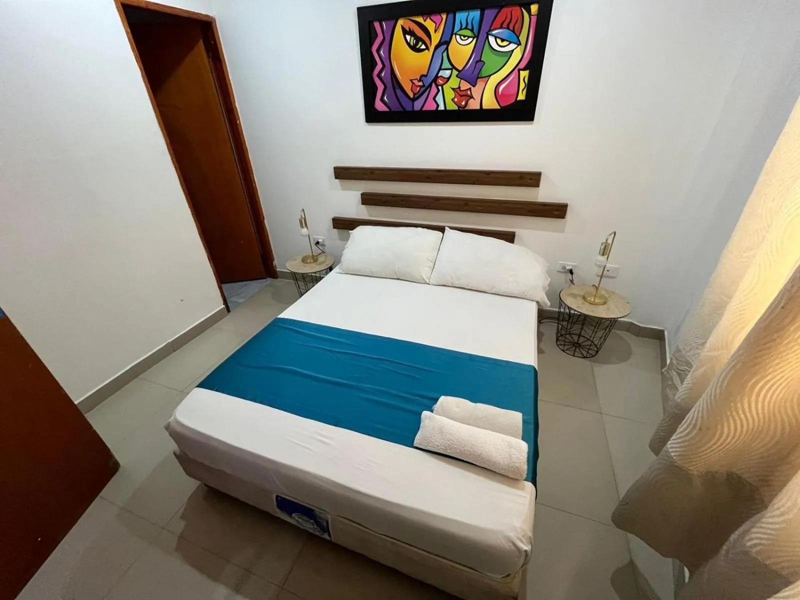 Bed in Sweet Caribbean Airport Hotel