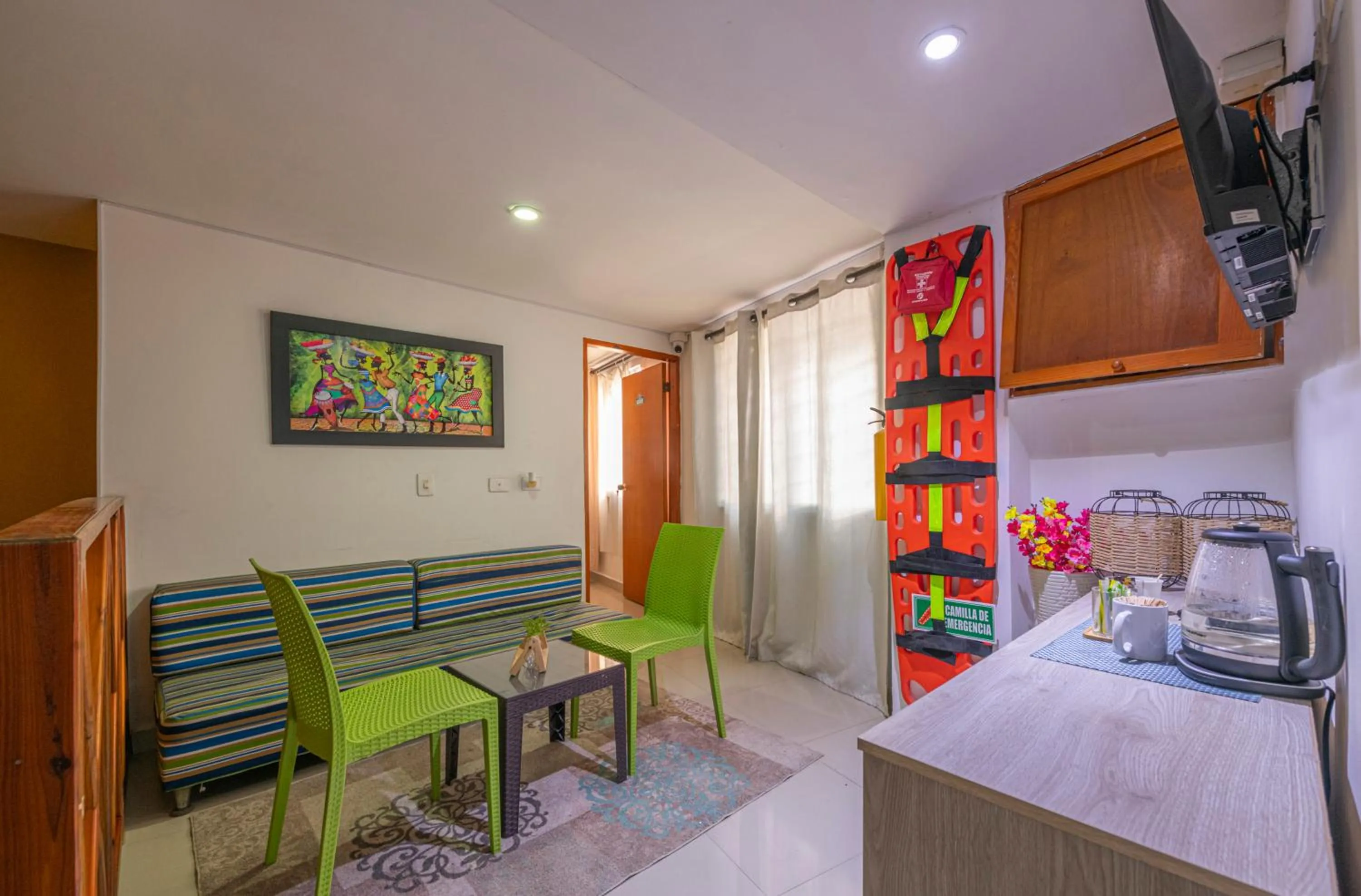 Living room in Sweet Caribbean Airport Hotel