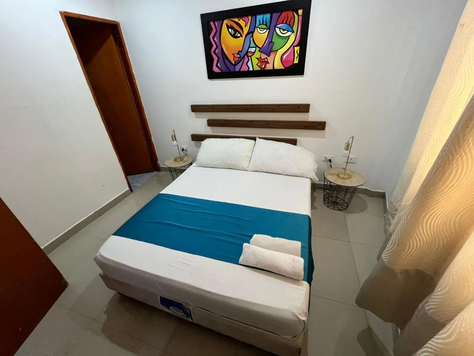 Bed in Sweet Caribbean Airport Hotel