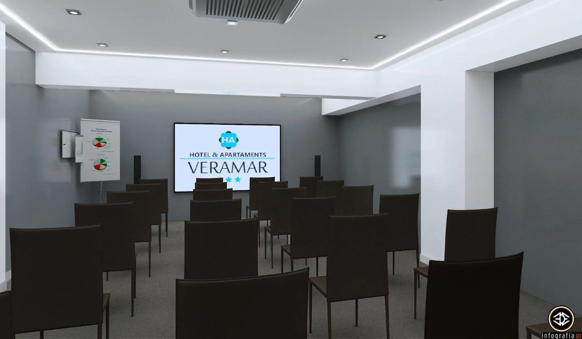 Meeting/conference room in Veramar Aparthotel