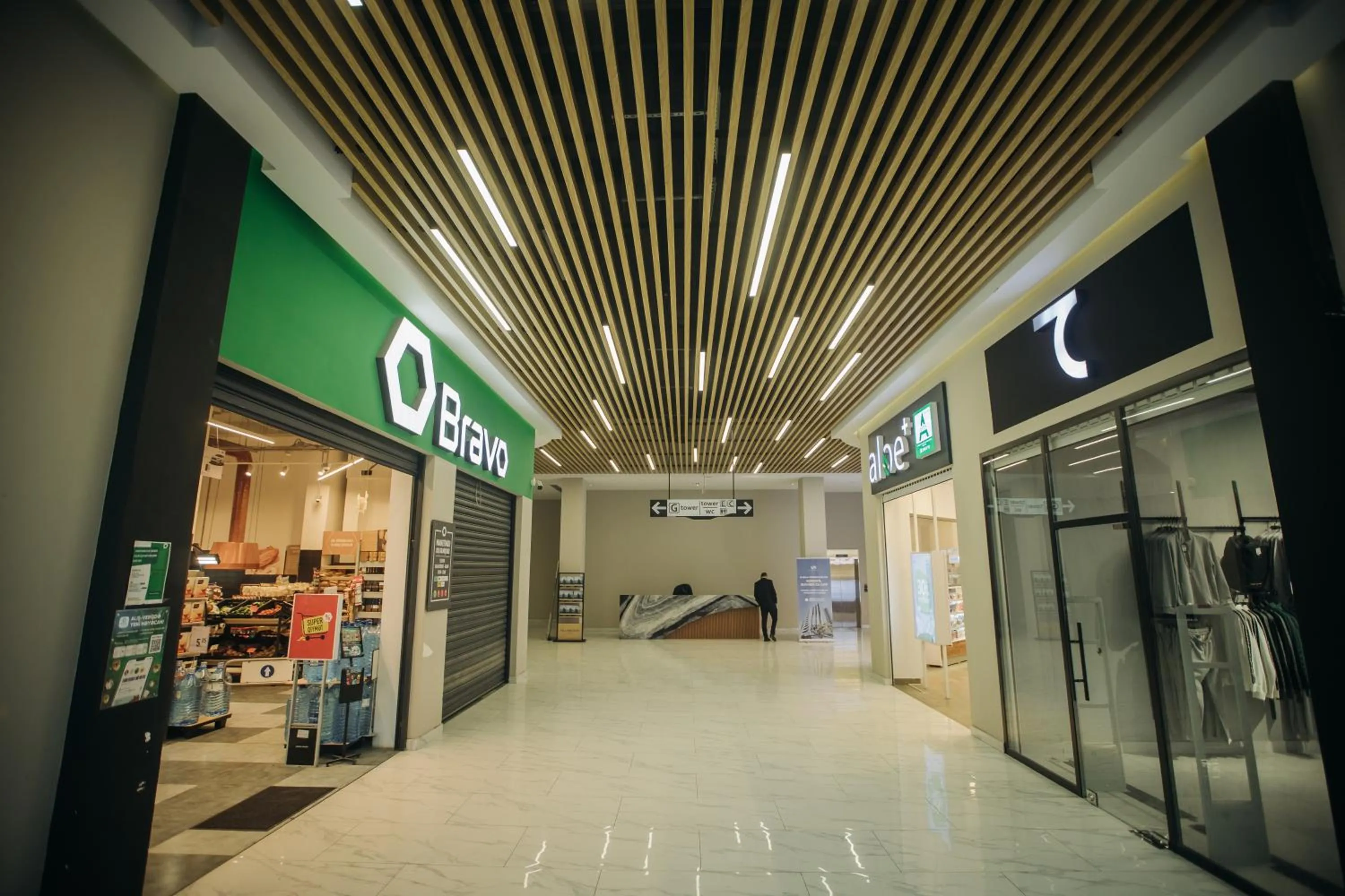 On-site shops in Sabah Bayil Residence Family Apart