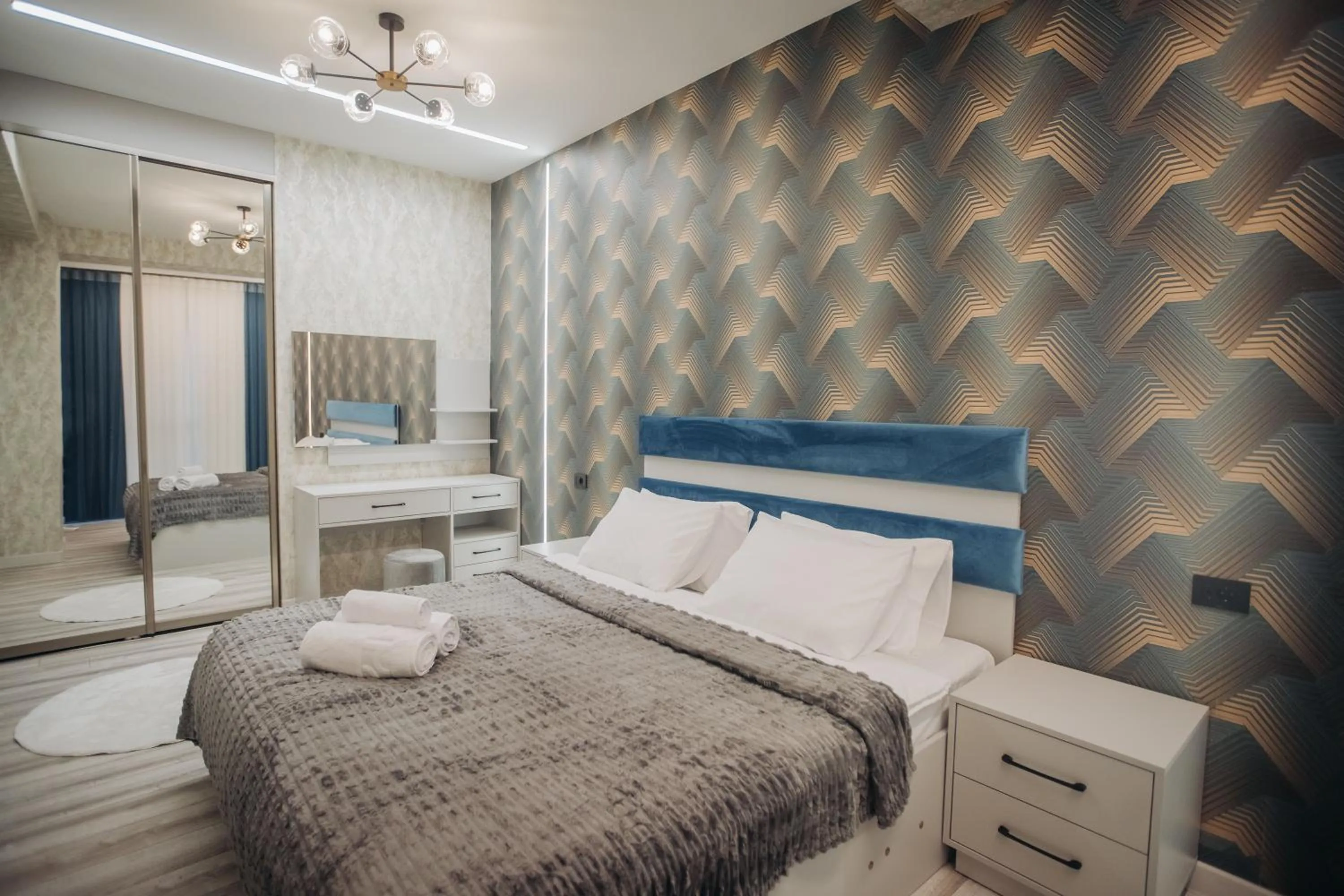 Bed in Sabah Bayil Residence Family Apart