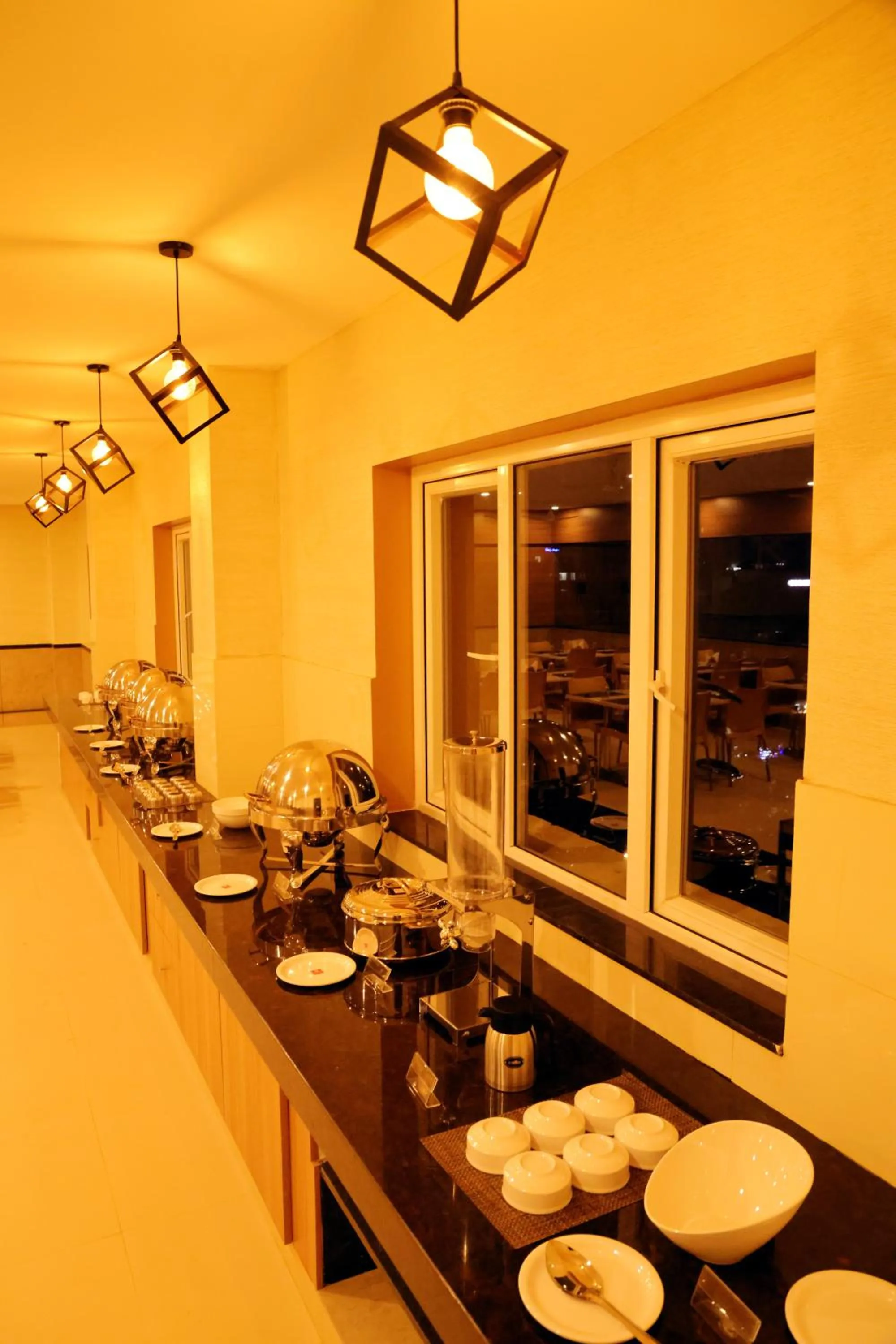 Buffet breakfast in Hotel Le Palace