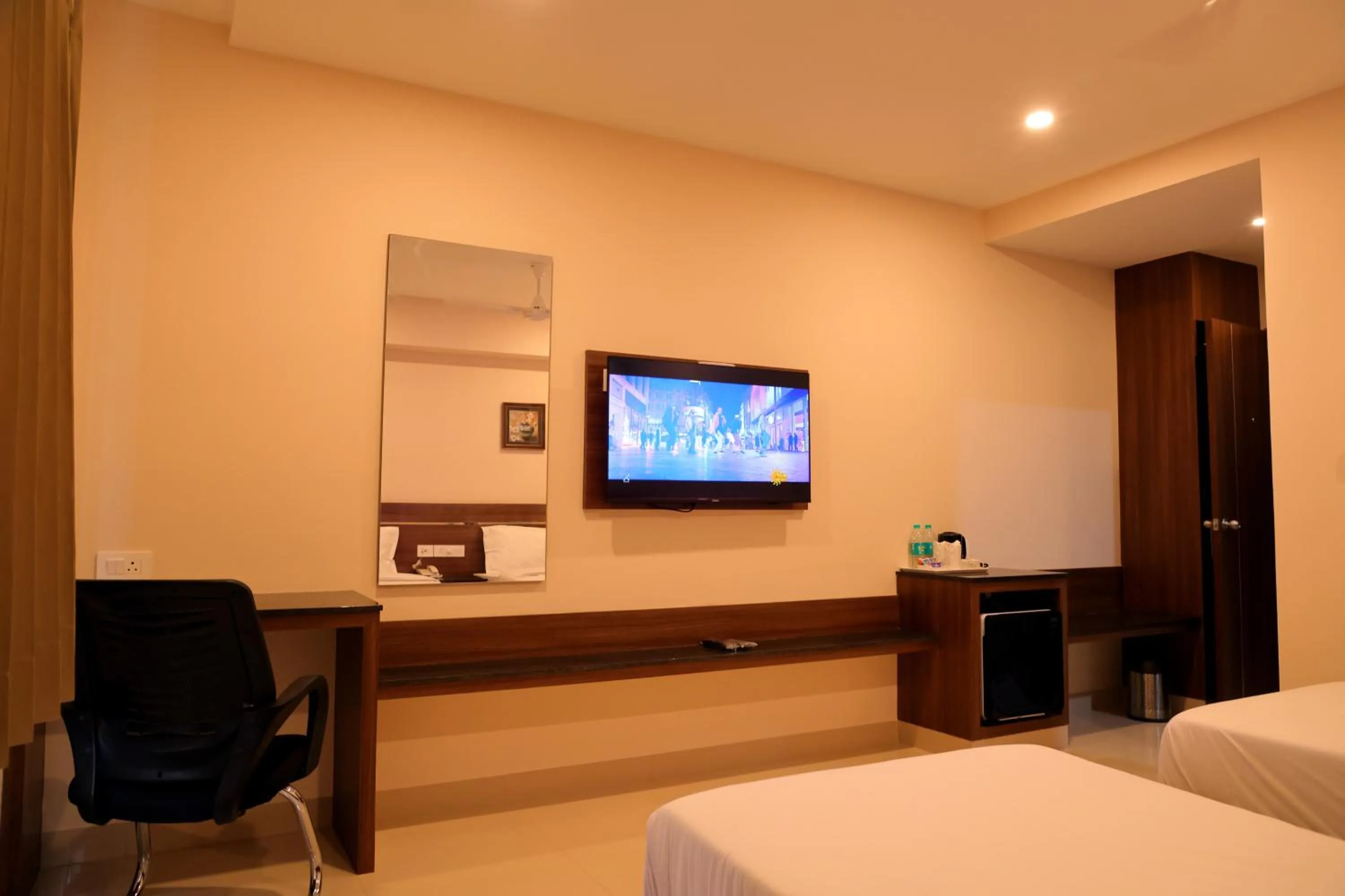 Bedroom, Bed in Hotel Le Palace