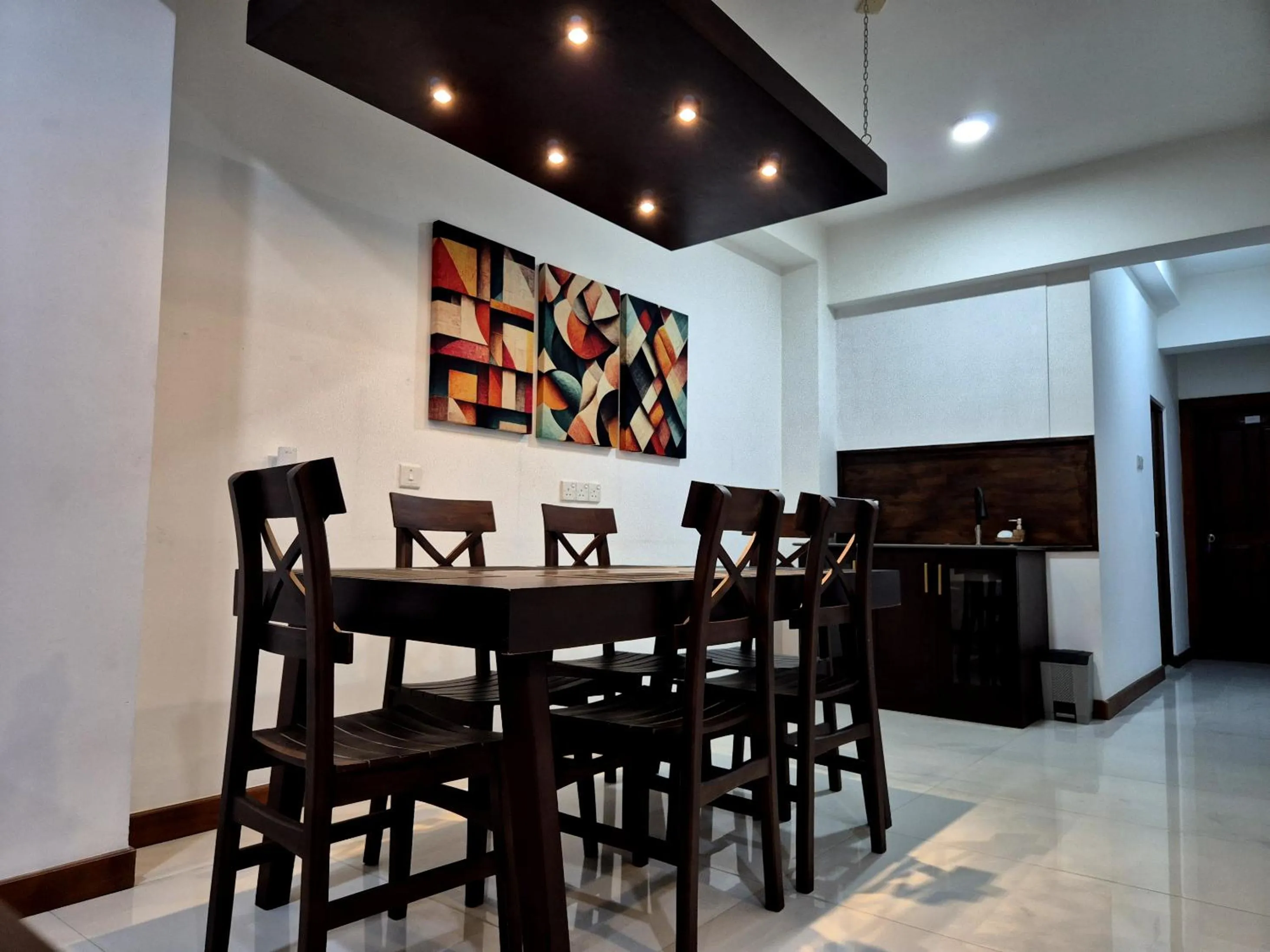Dining area in Shiloh Apartments