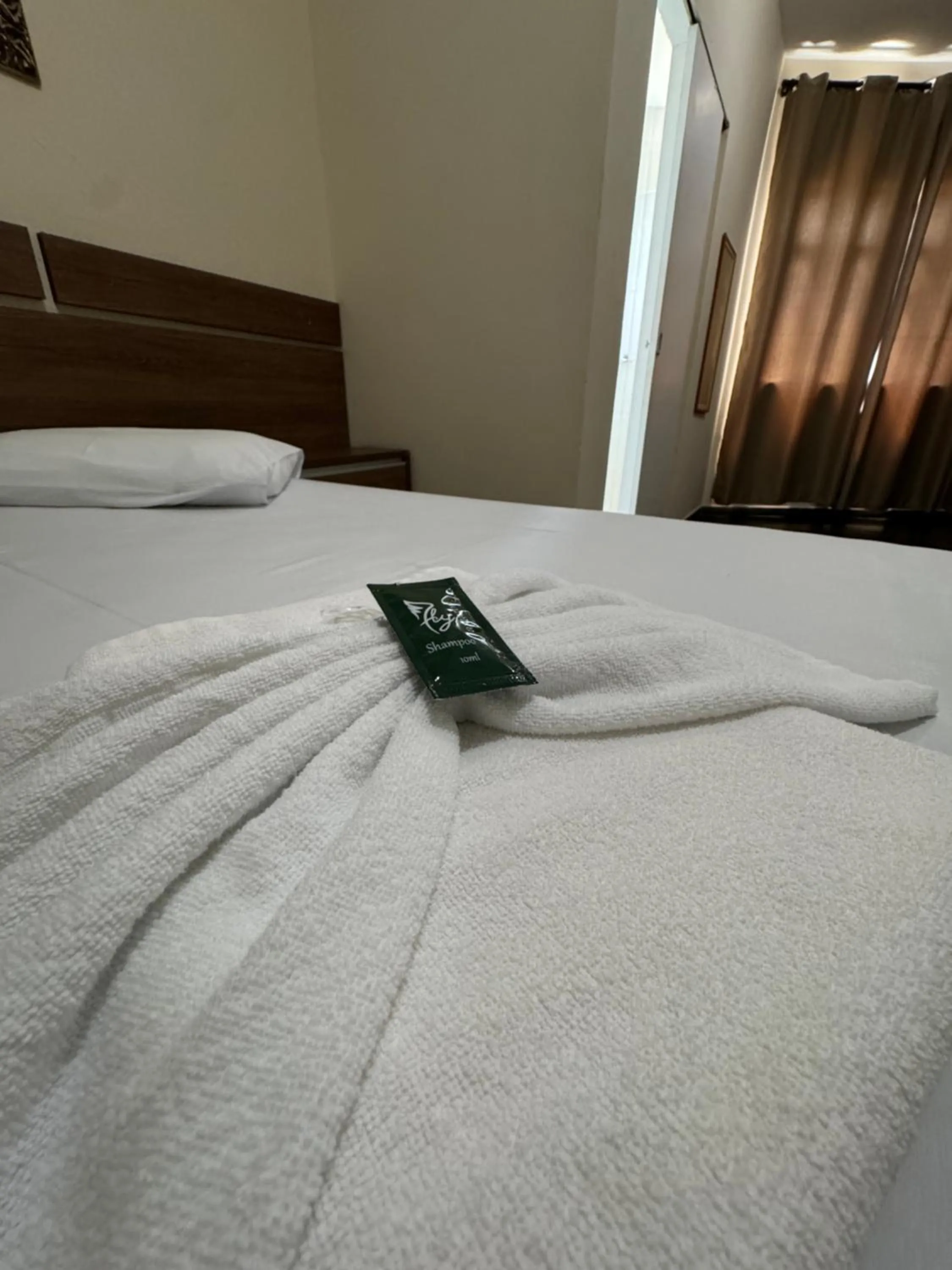 Bed in Hotel Pousada Figueiredo