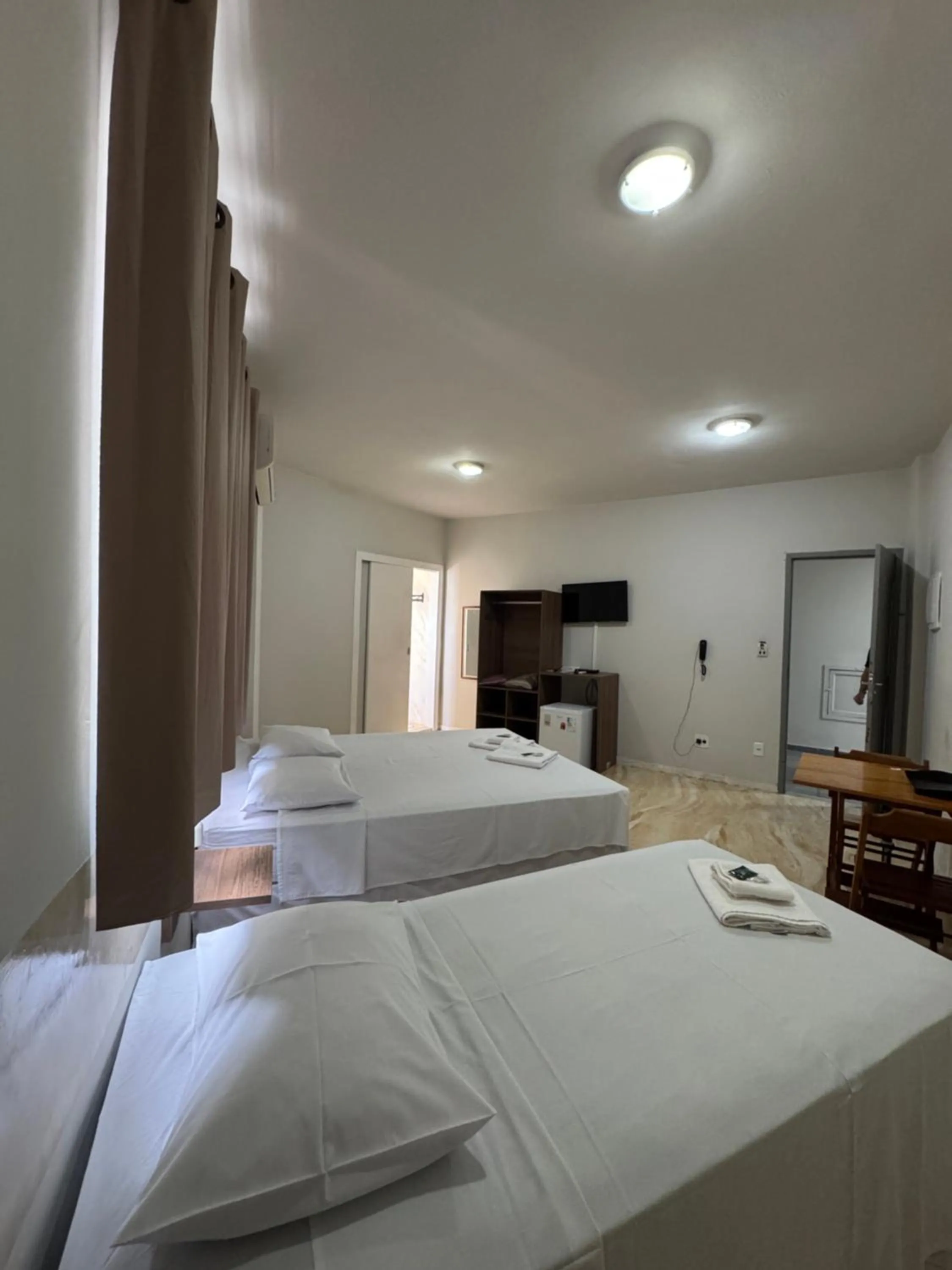 Bed in Hotel Pousada Figueiredo