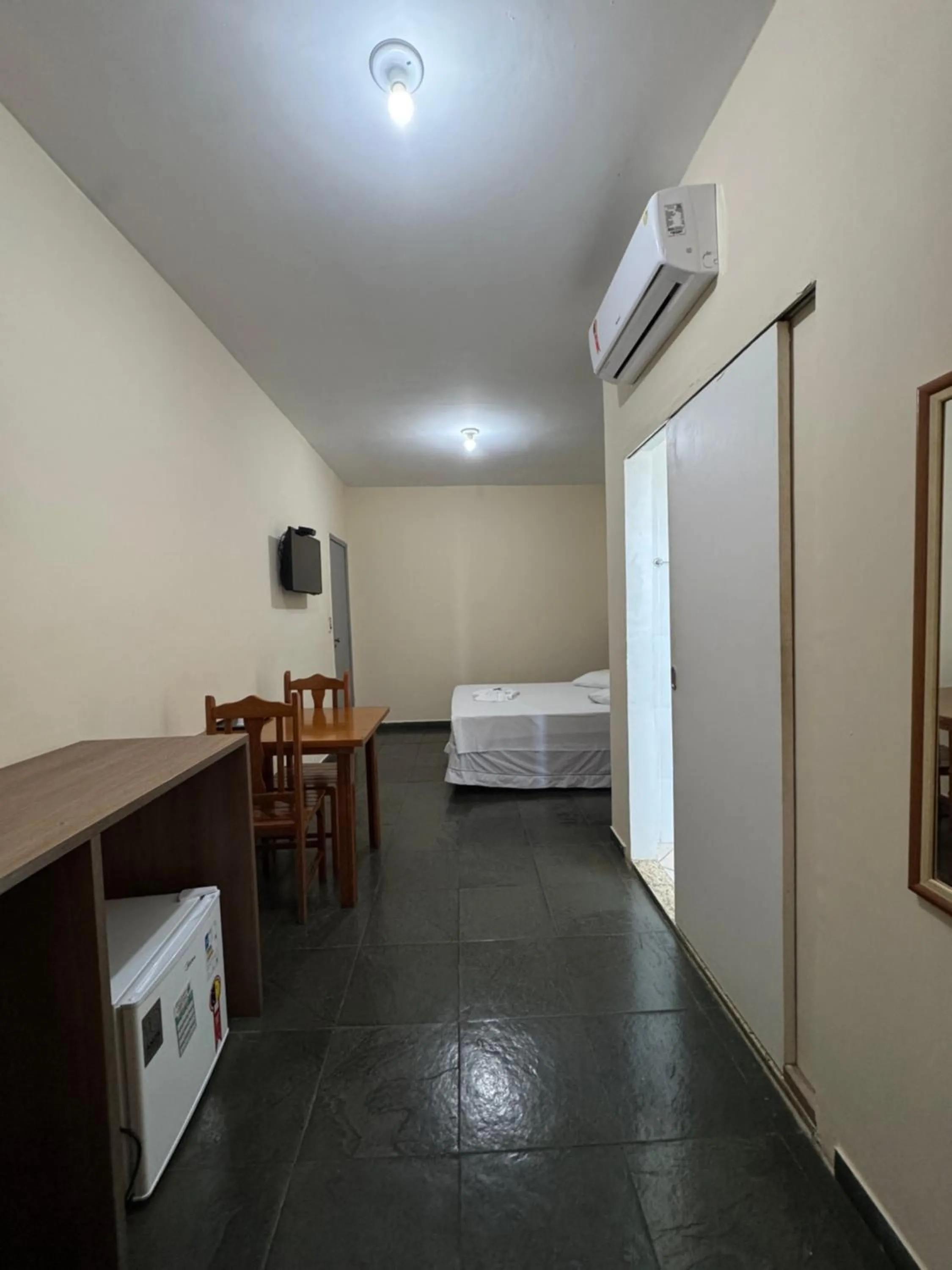 Bed in Hotel Pousada Figueiredo