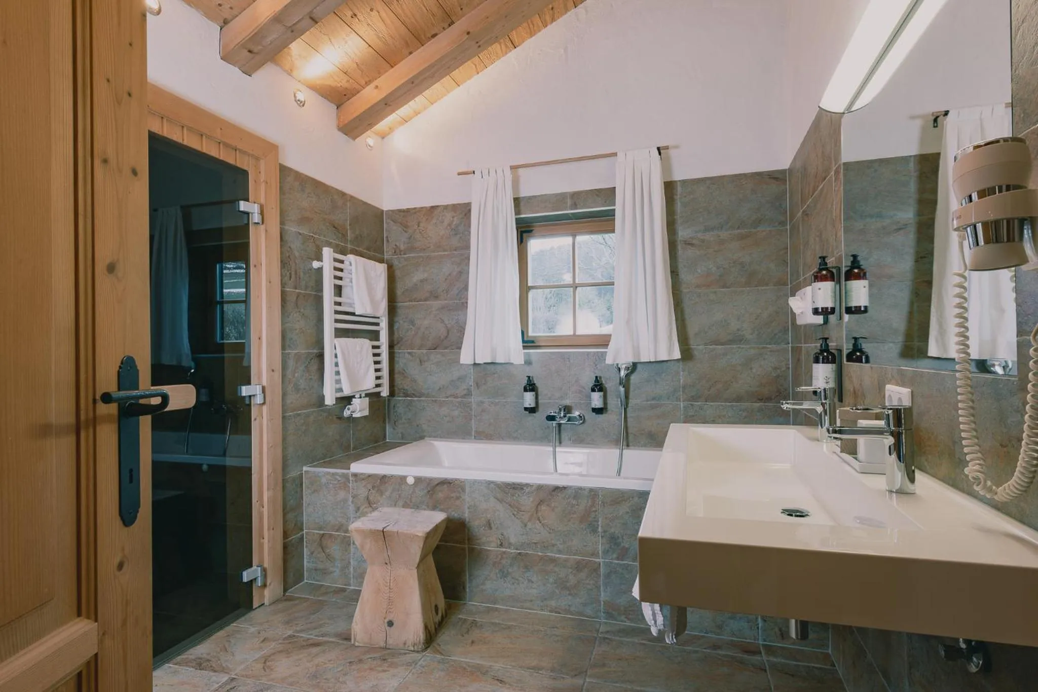 Bathroom in Naturresort PURADIES