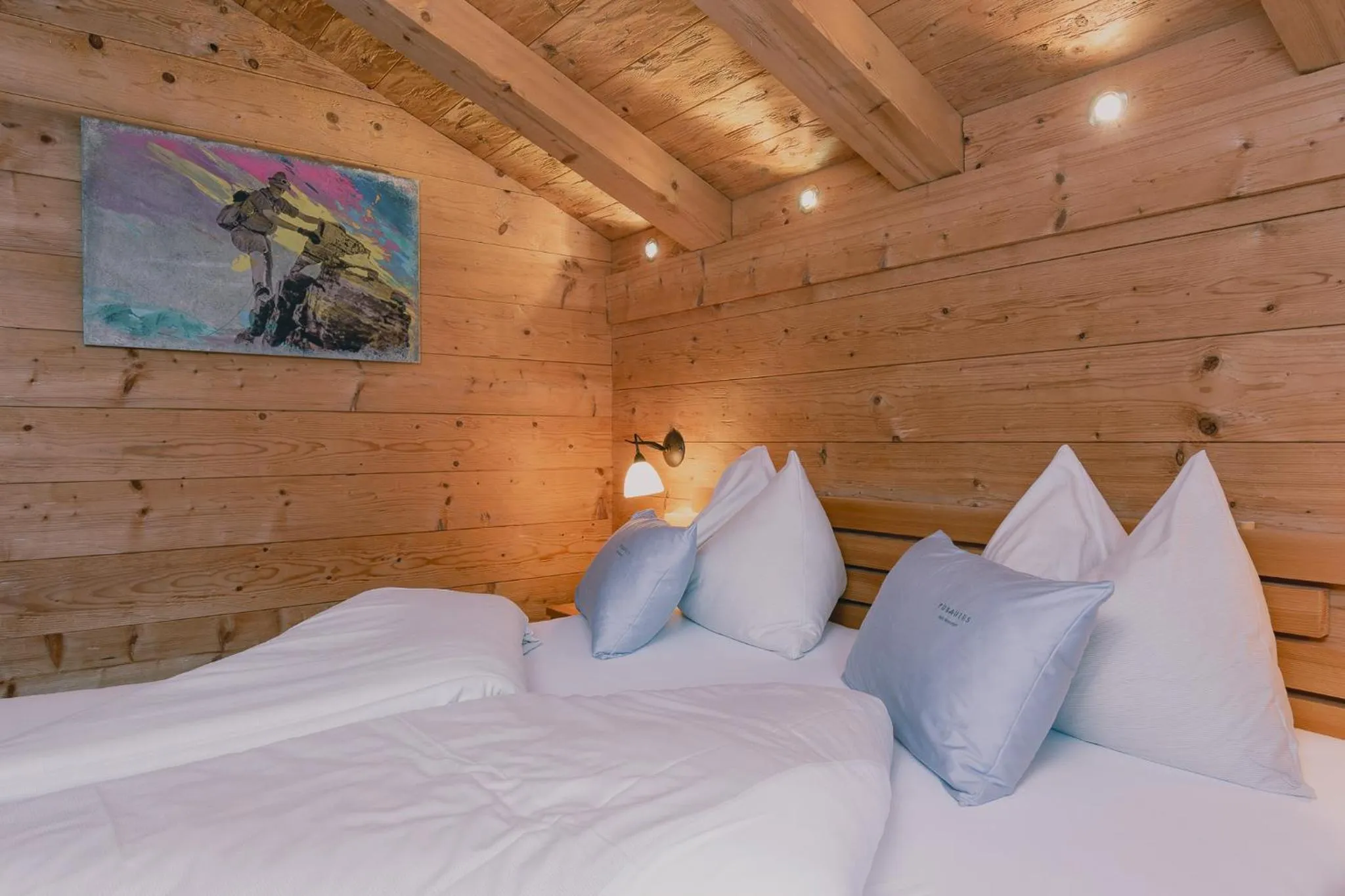 Bed in Naturresort PURADIES