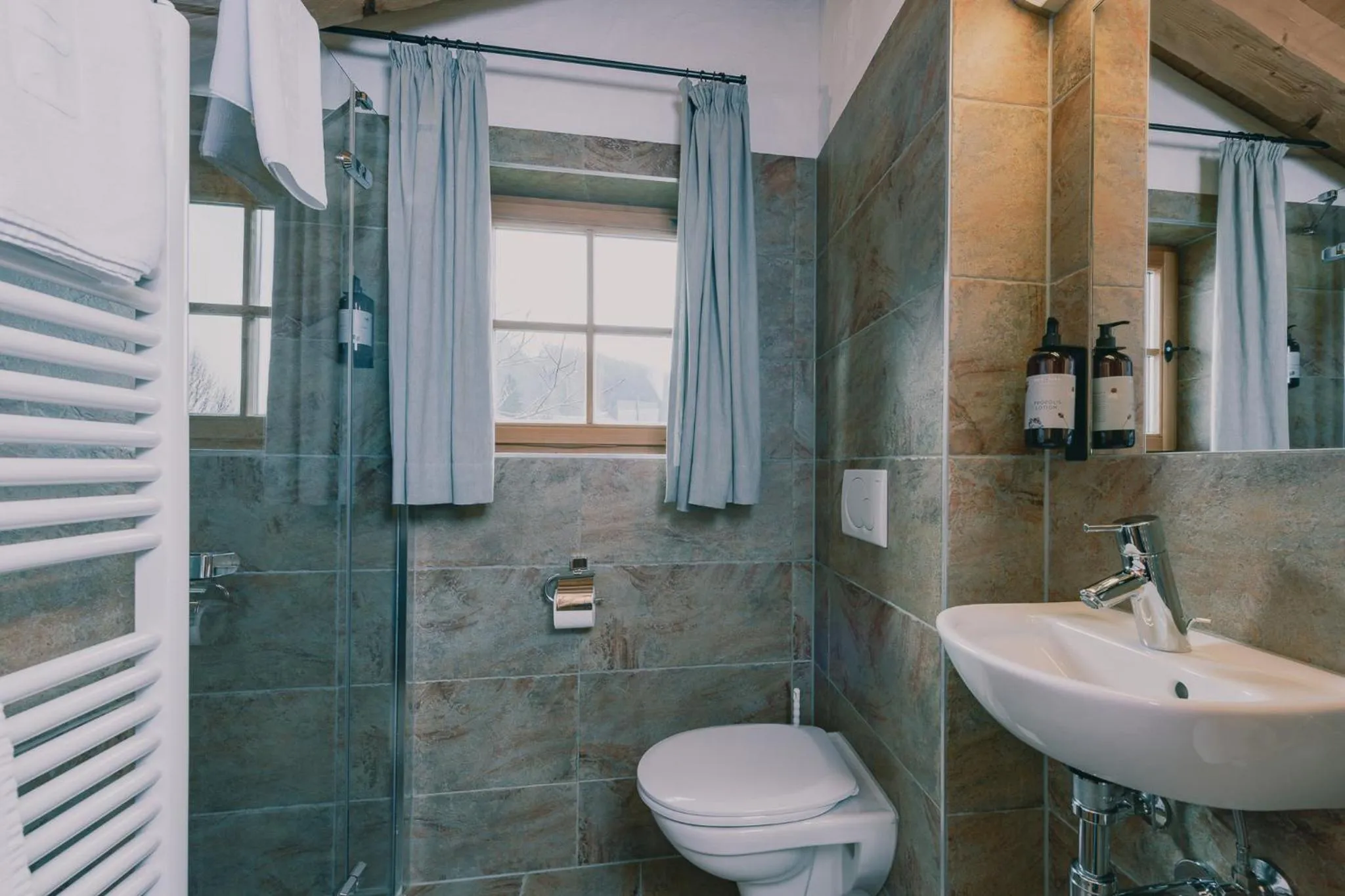 Bathroom in Naturresort PURADIES