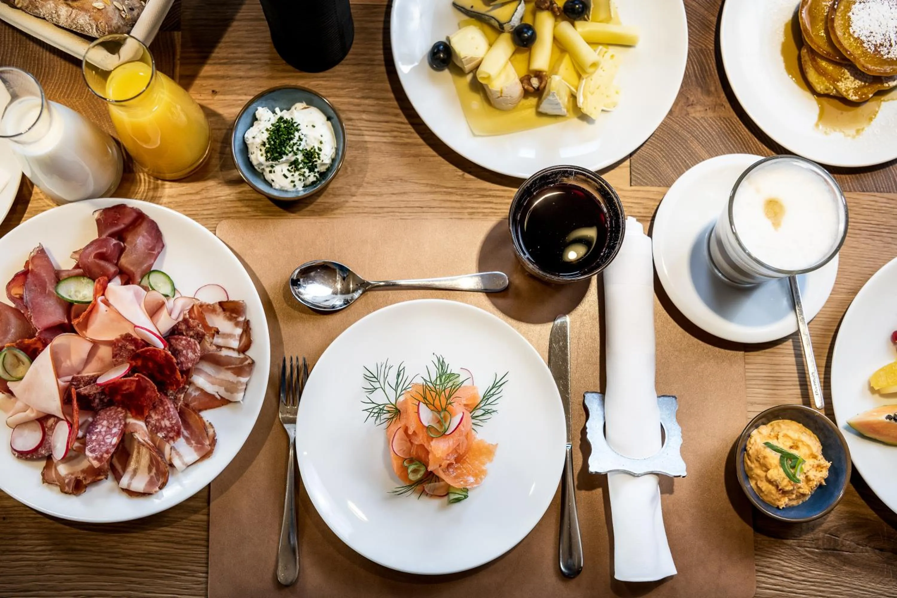 Breakfast in Naturresort PURADIES