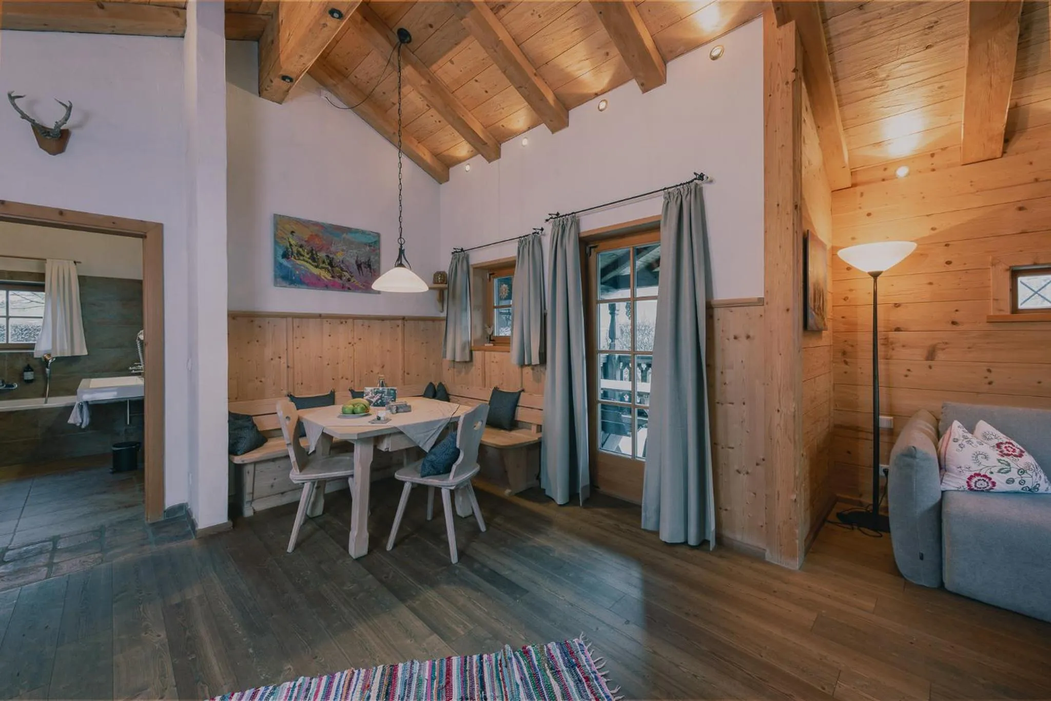 Living room in Naturresort PURADIES