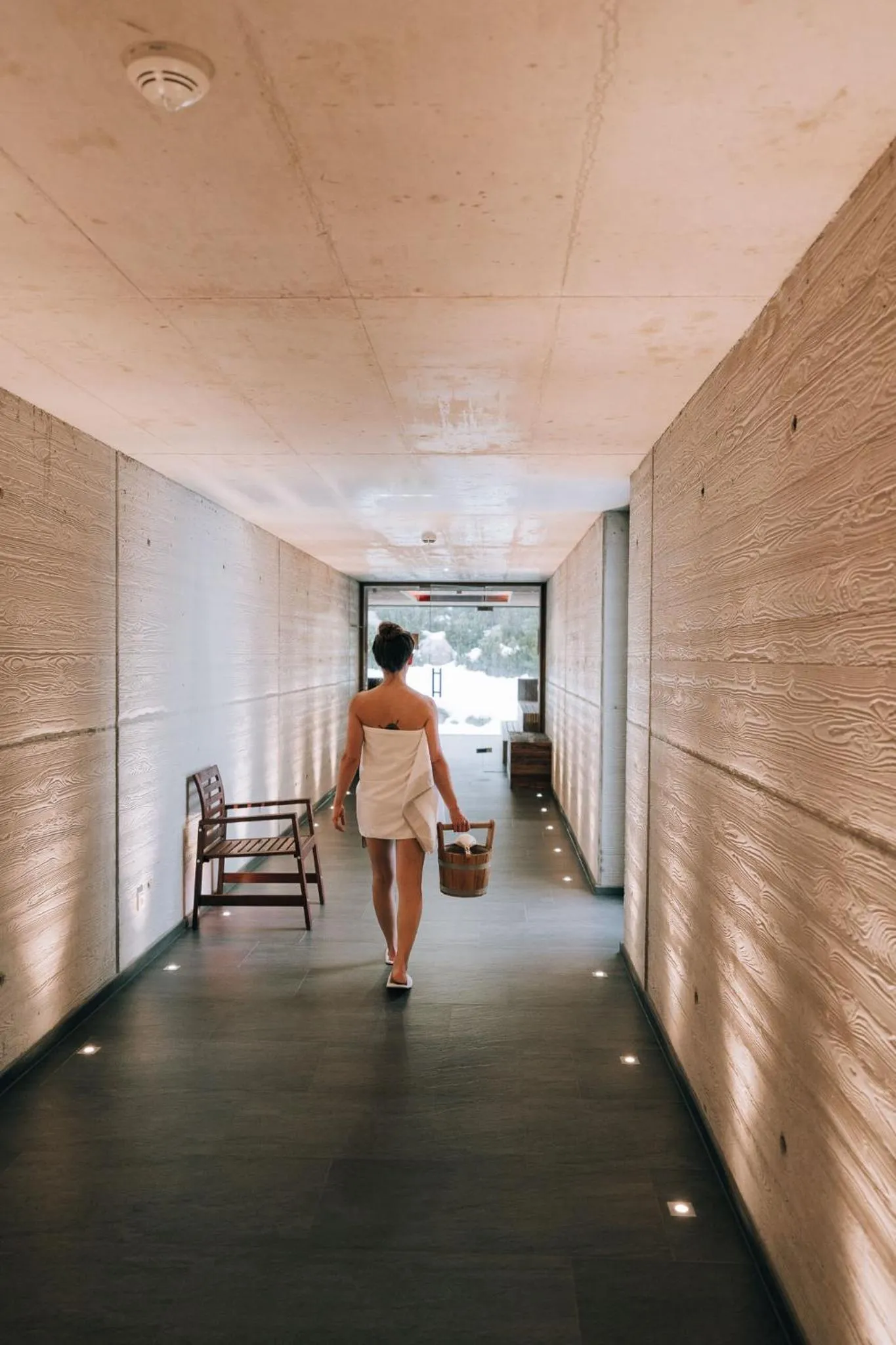 Sauna in Naturresort PURADIES