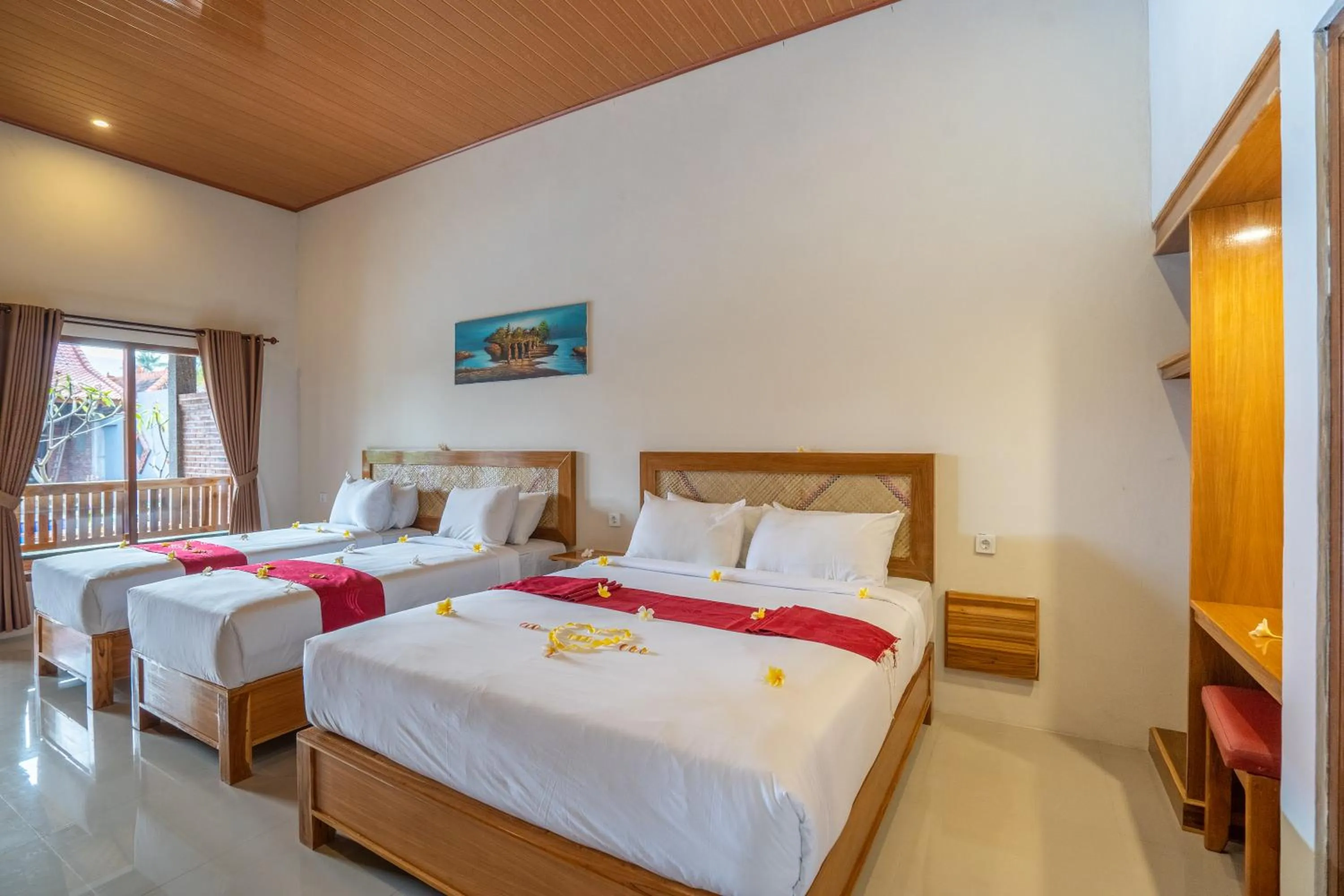 Bed in Rumah Gajah by Kubukubali