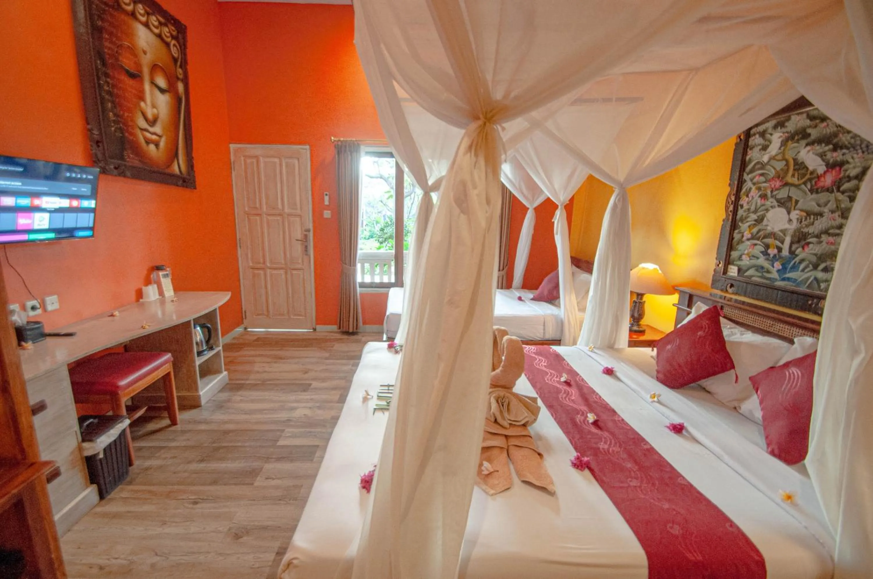 Bedroom, Bed in Rumah Gajah by Kubukubali