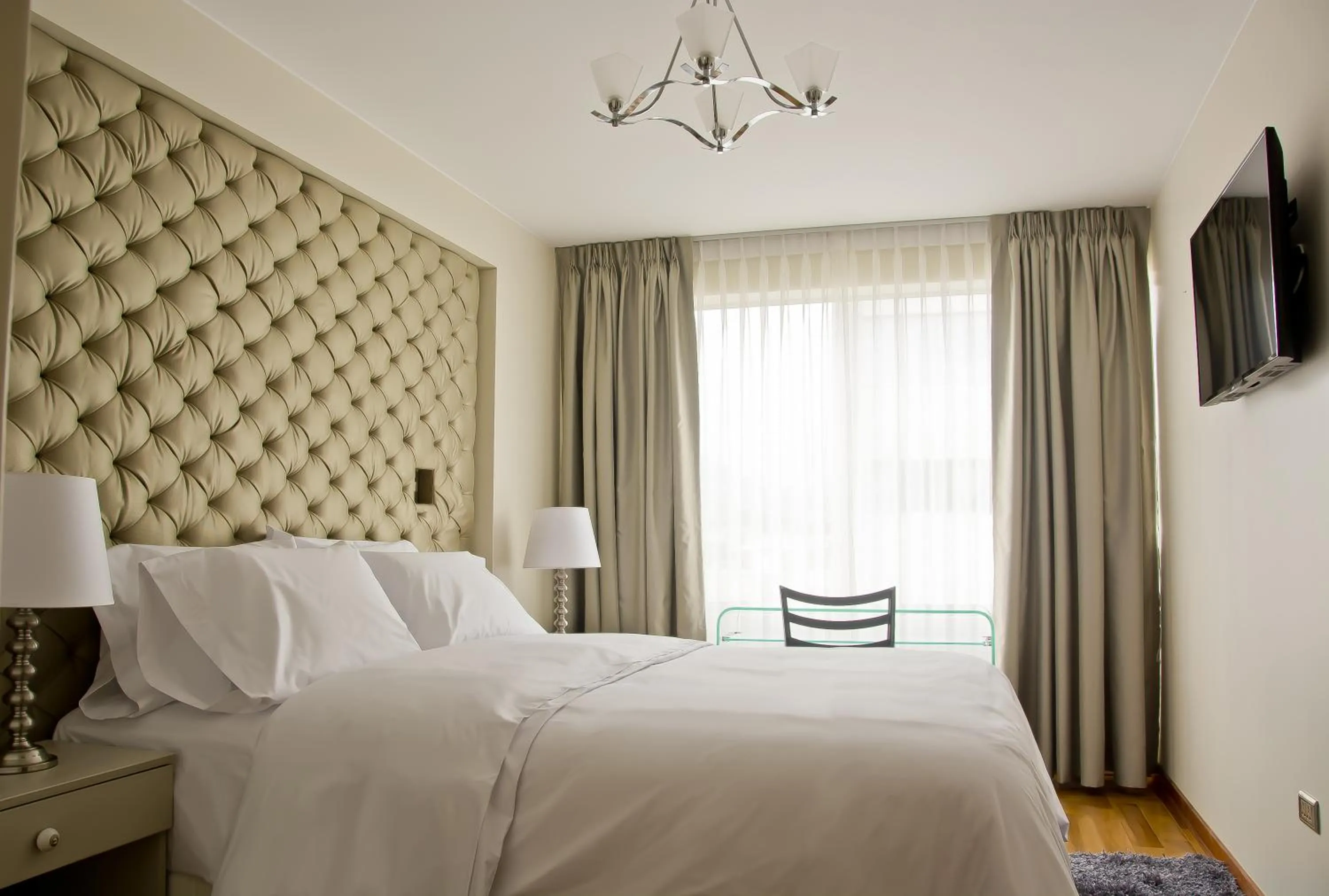 Bed in Arvo Hotel Boutique