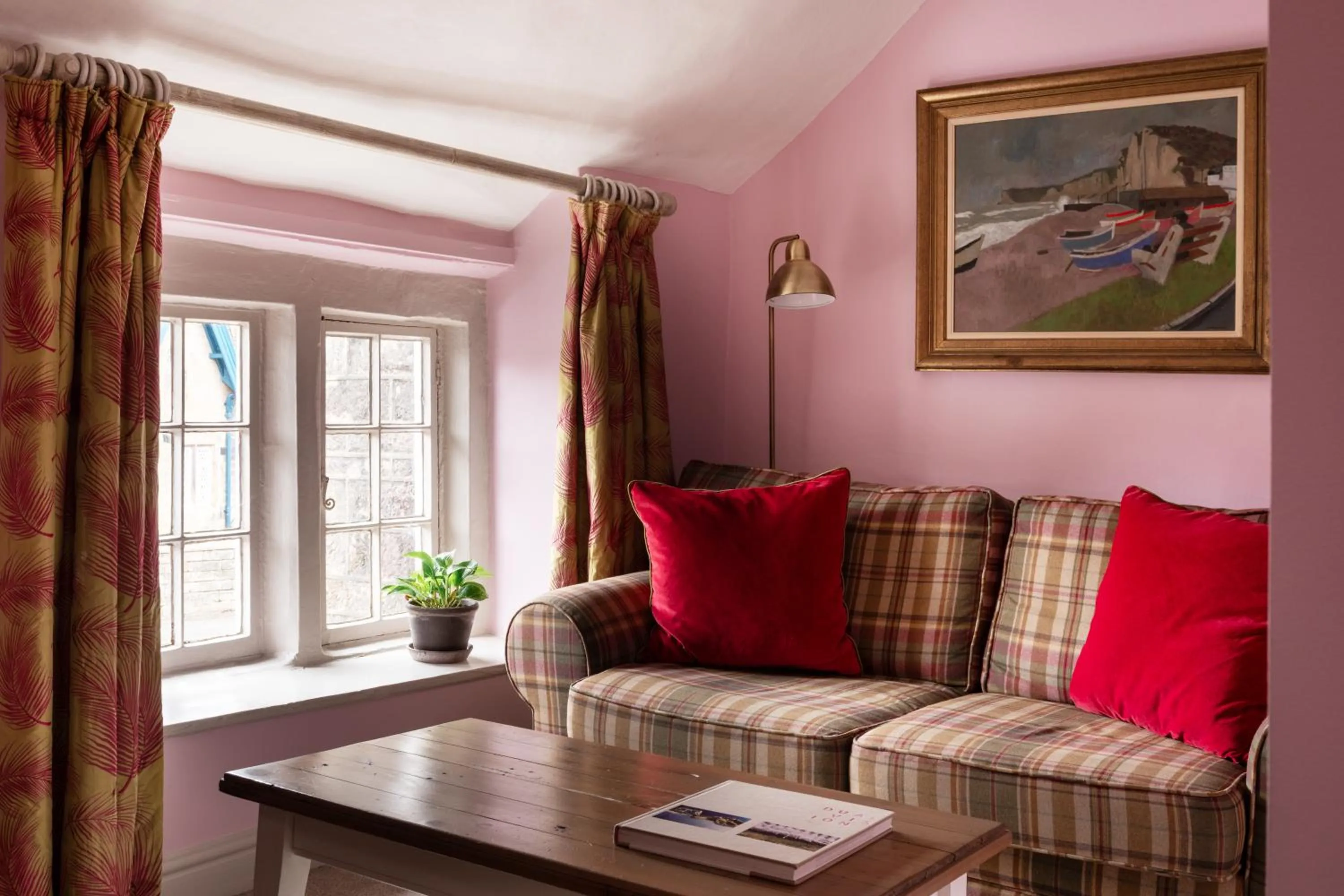 Seating area in Devonshire Arms at Beeley - Chatsworth