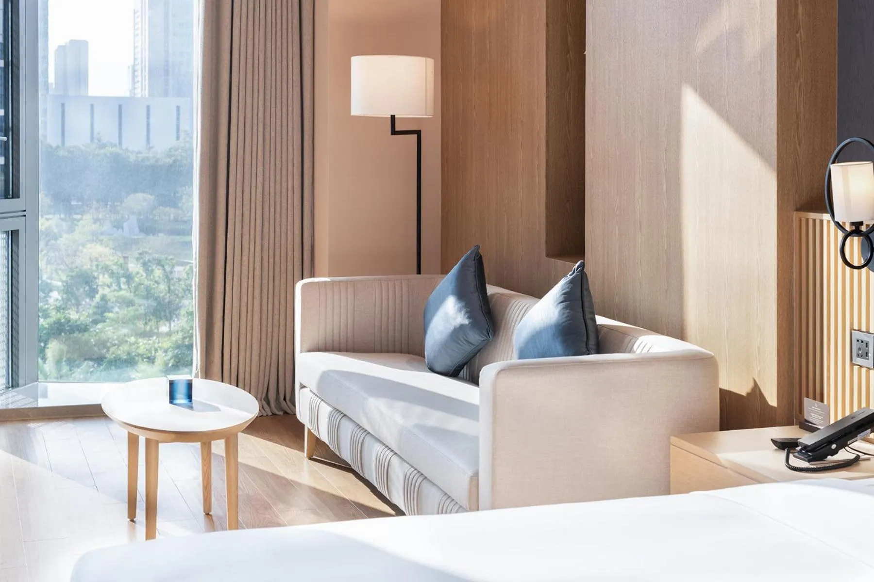 Bed in Orange Crystal Hotel, Nanshan Science and Technology Park, Shenzhen