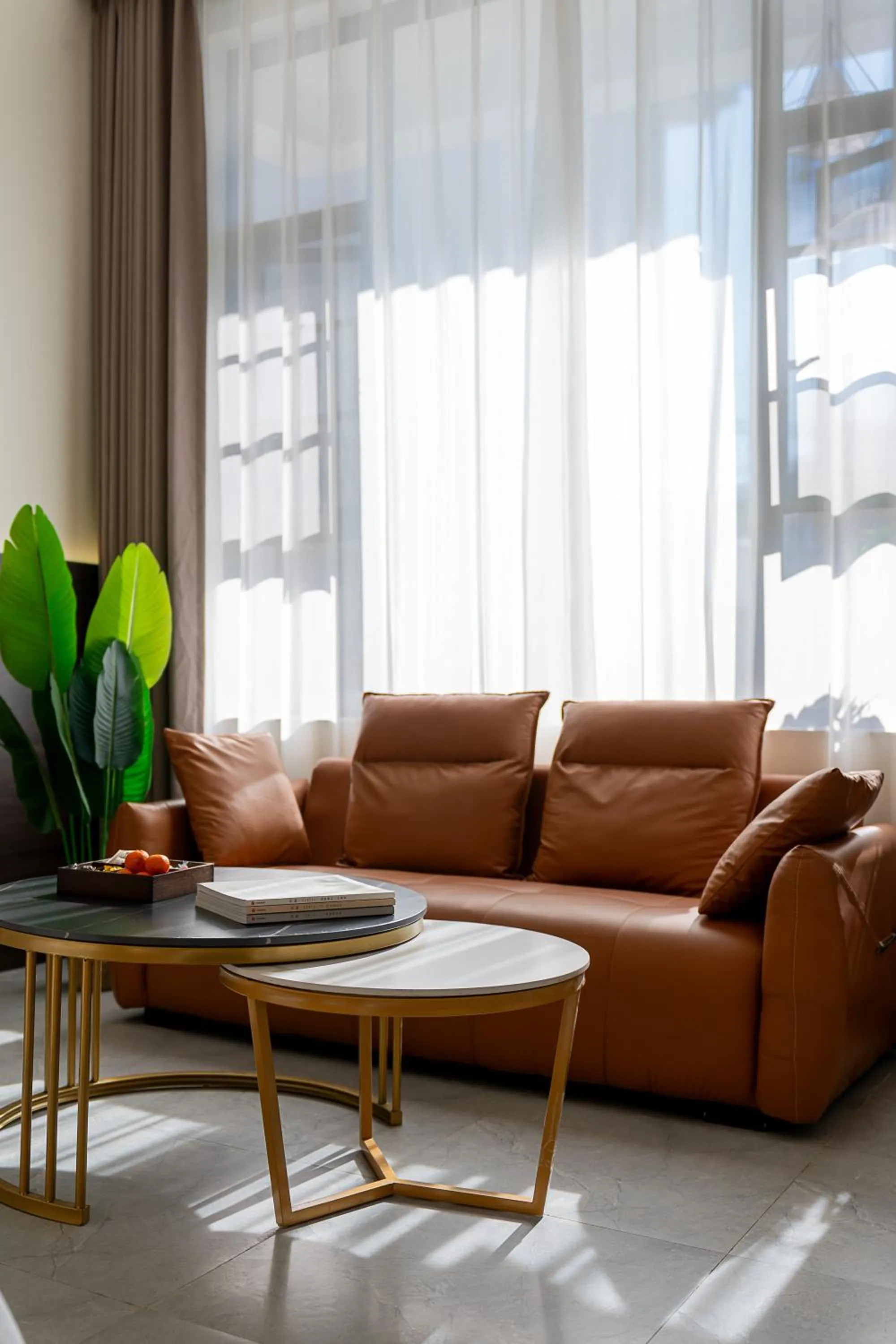 Seating area in Wuyi Whispering Maple