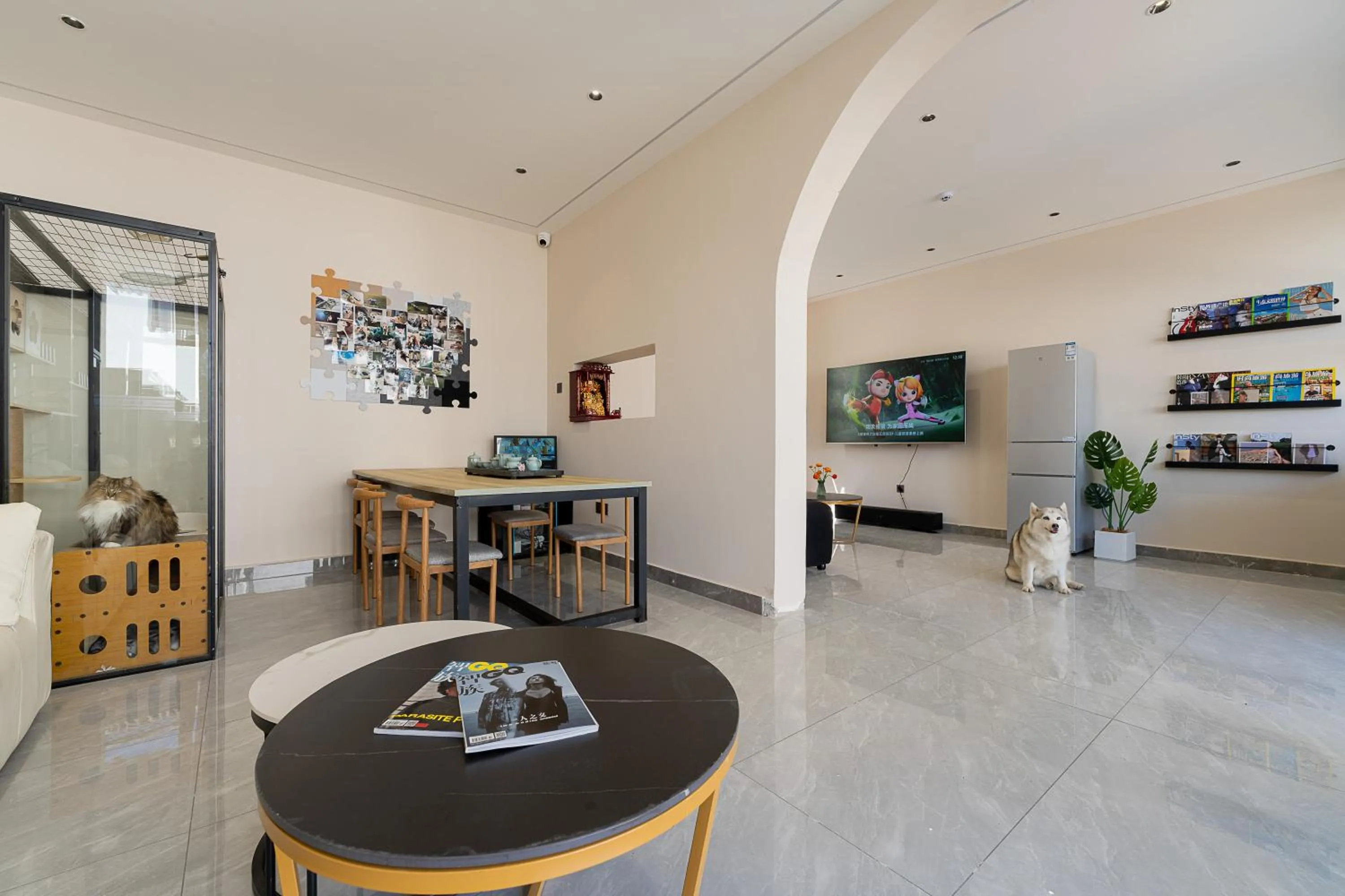 Communal lounge/ TV room in Wuyi Whispering Maple