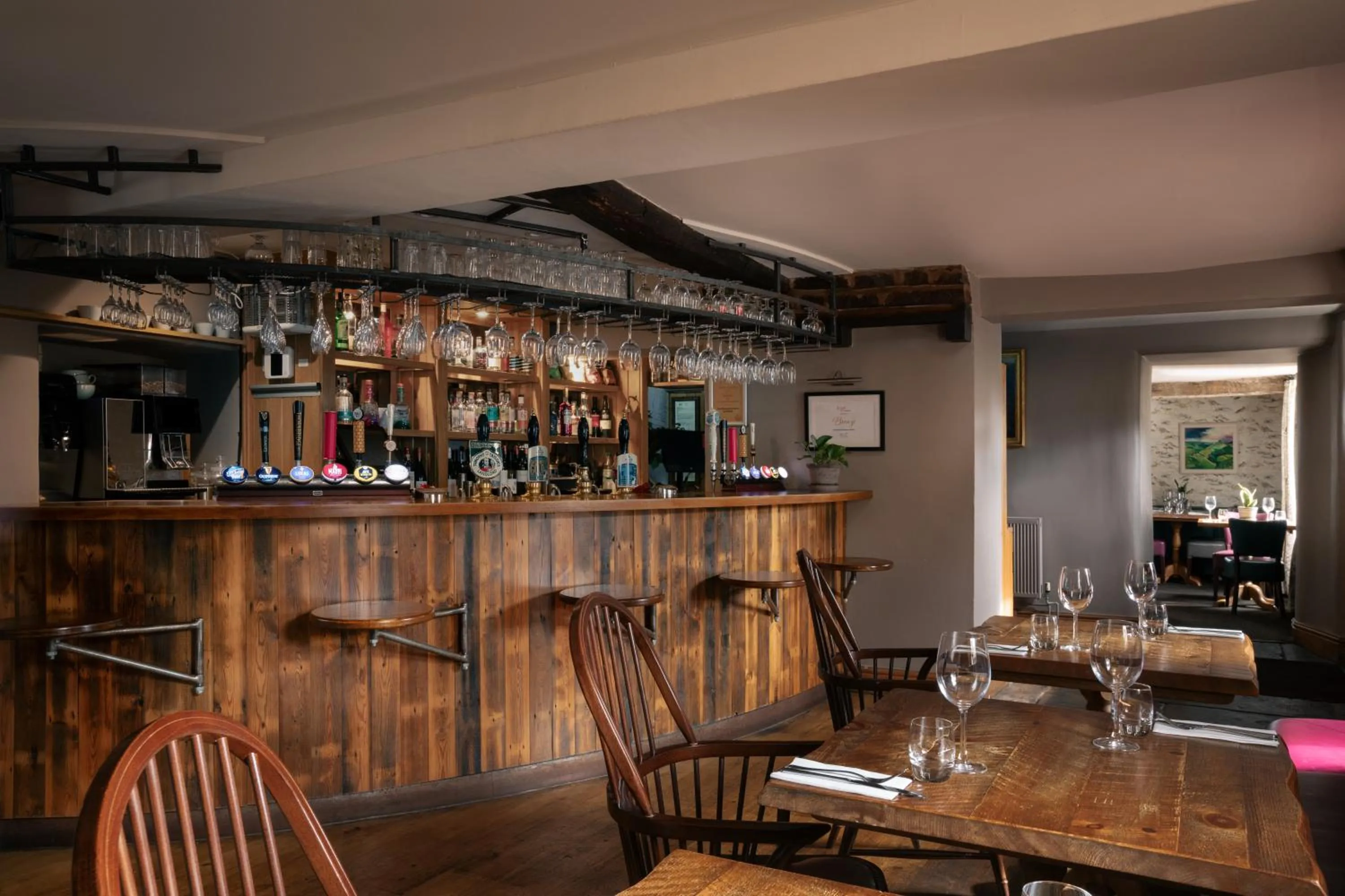 Food and drinks in The Pilsley Inn - Chatsworth