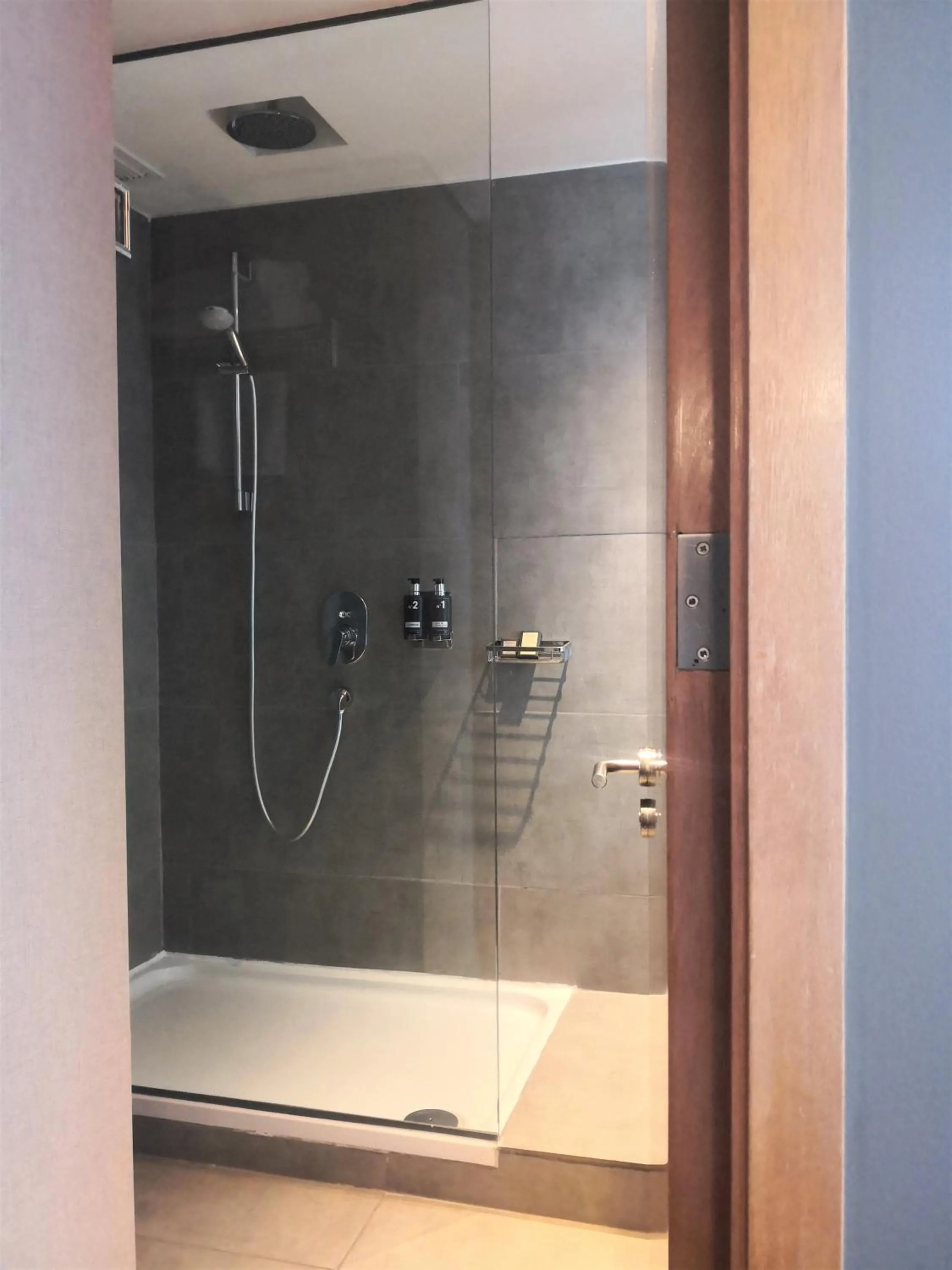 Shower in Solace Hotel Santiago