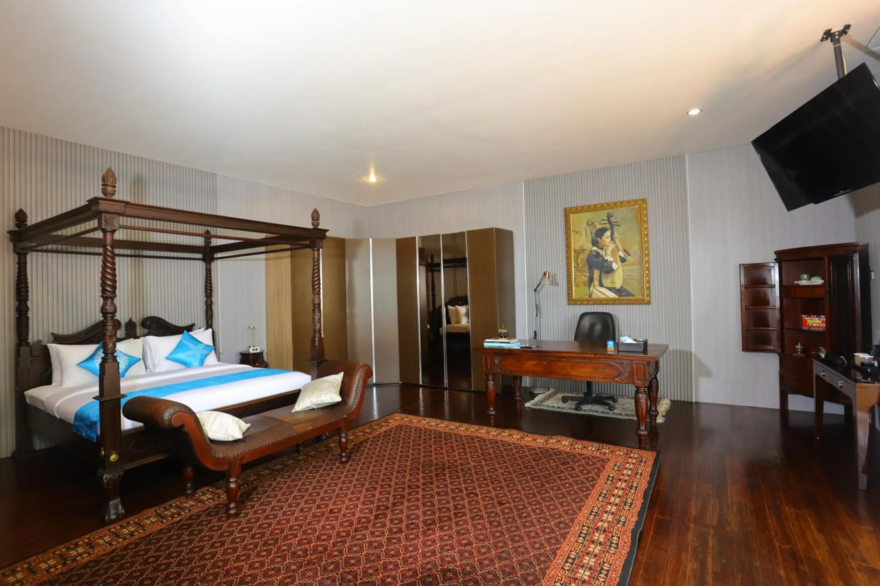 Bed in Nayara Villa Desa Budo