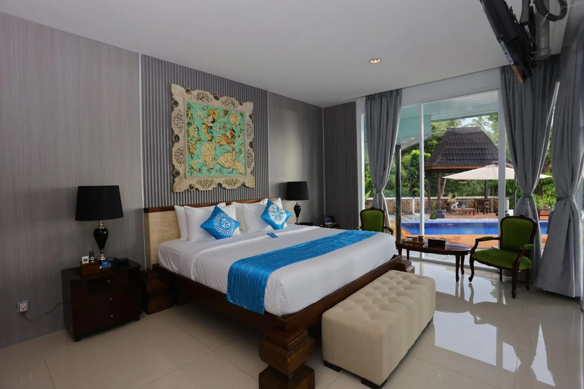 Bedroom, Bed in Nayara Villa Desa Budo