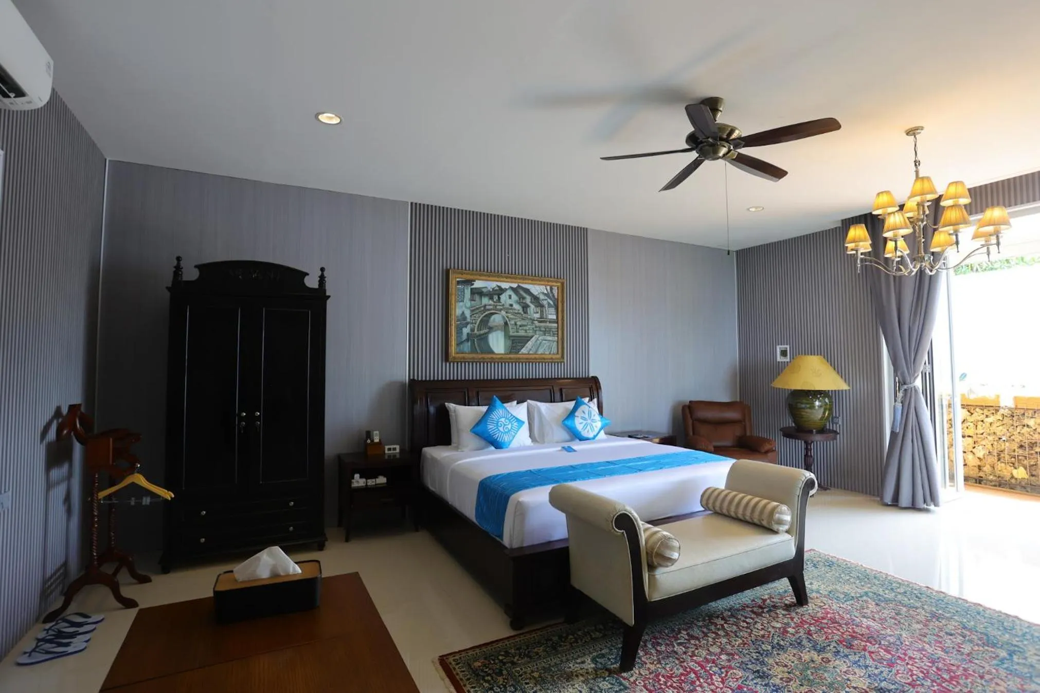 Bed in Nayara Villa Desa Budo