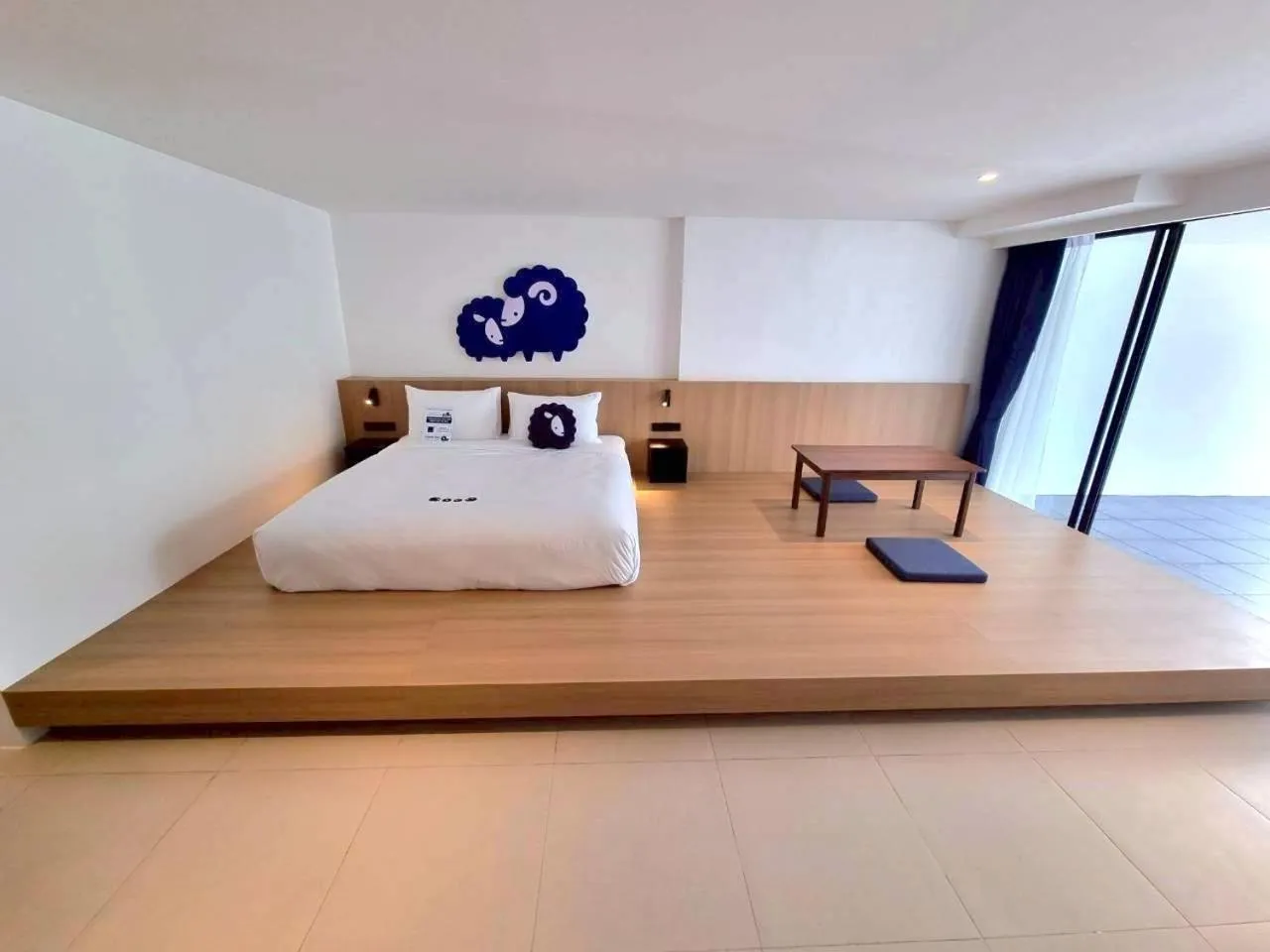 Bed in Kokotel Rayong Beachfront