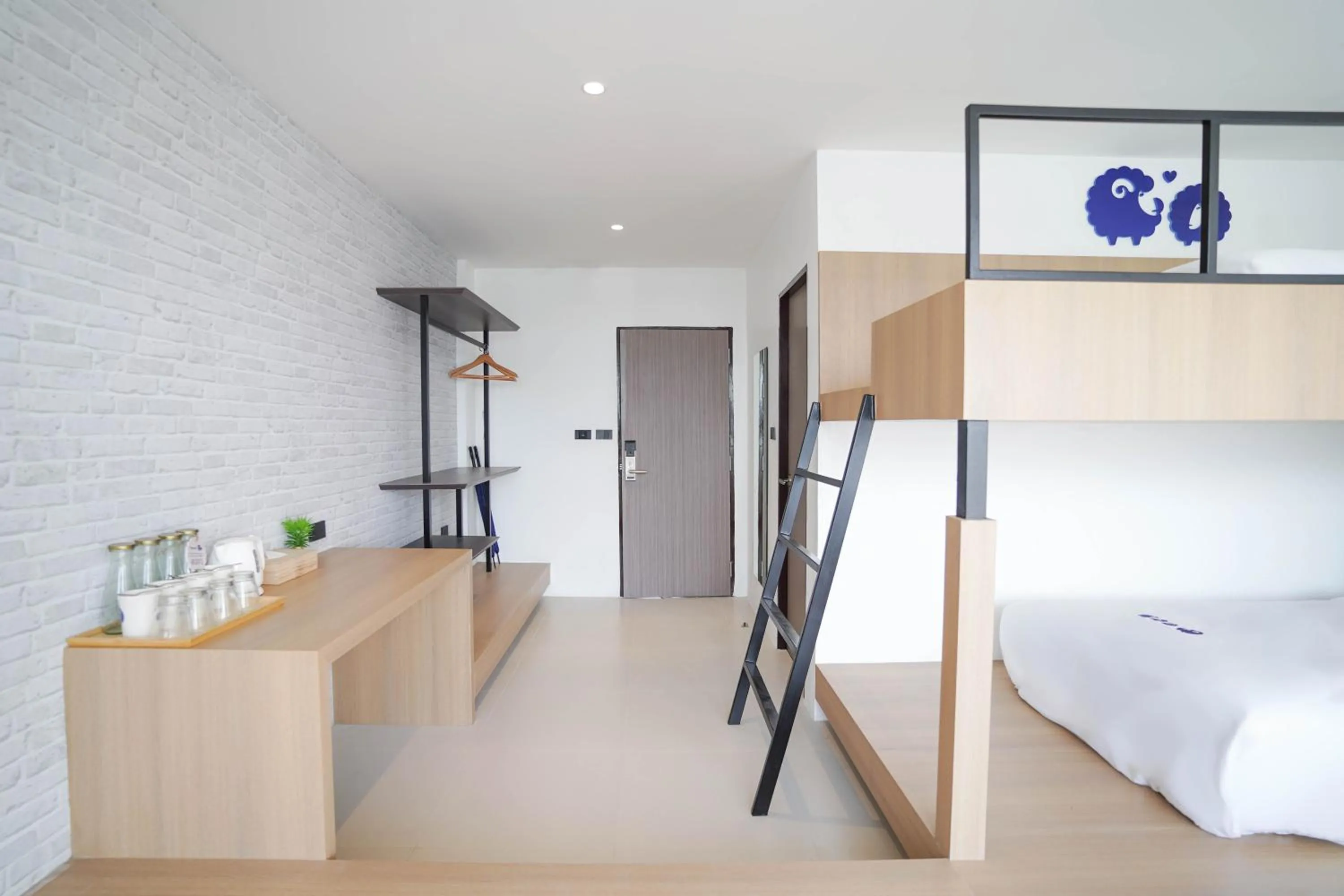 Bed in Kokotel Rayong Beachfront