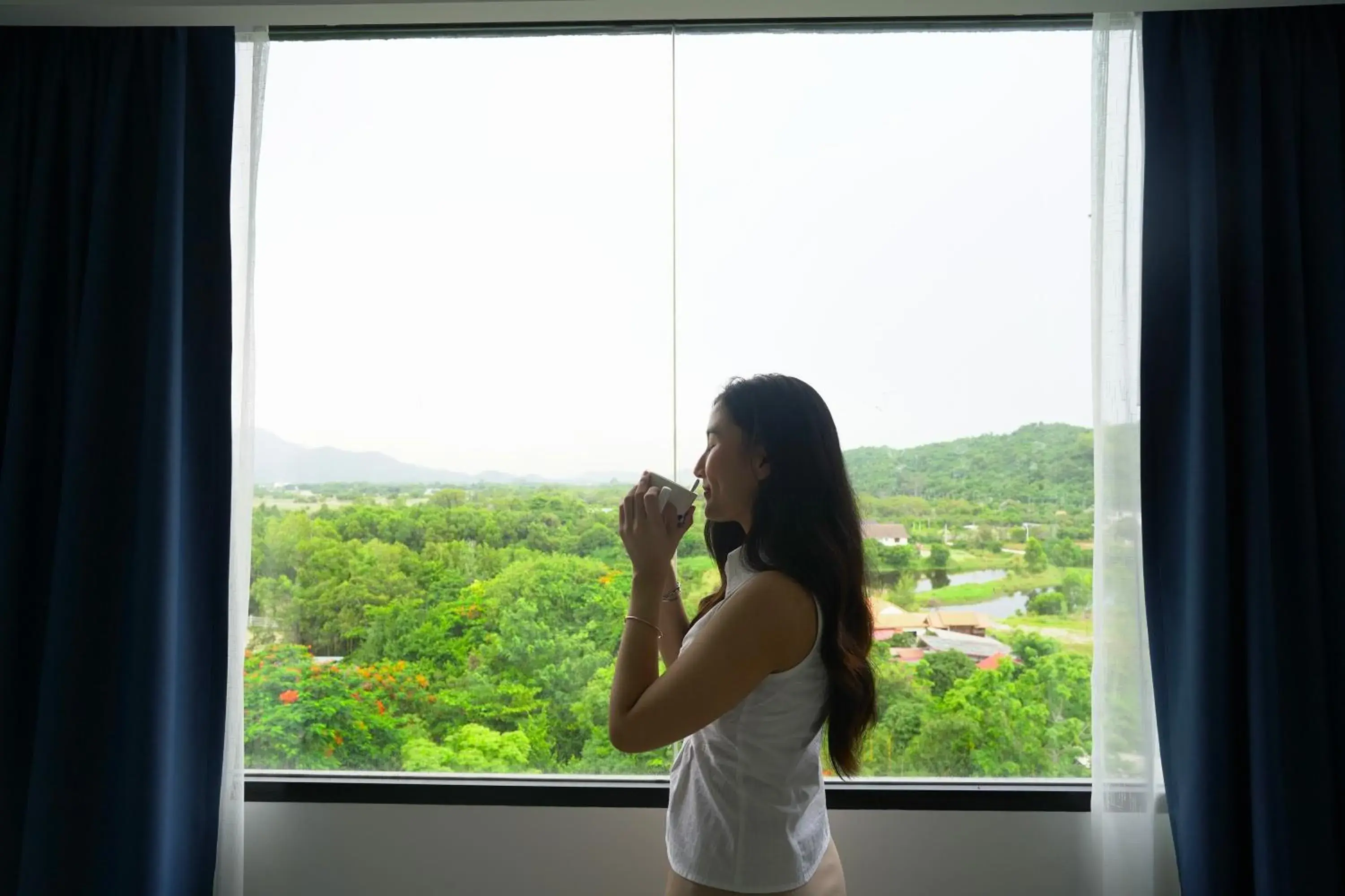 Twin Room with Mountain View in Kokotel Rayong Beachfront Twin Room with Mountain View in Kokotel Rayong Beachfront