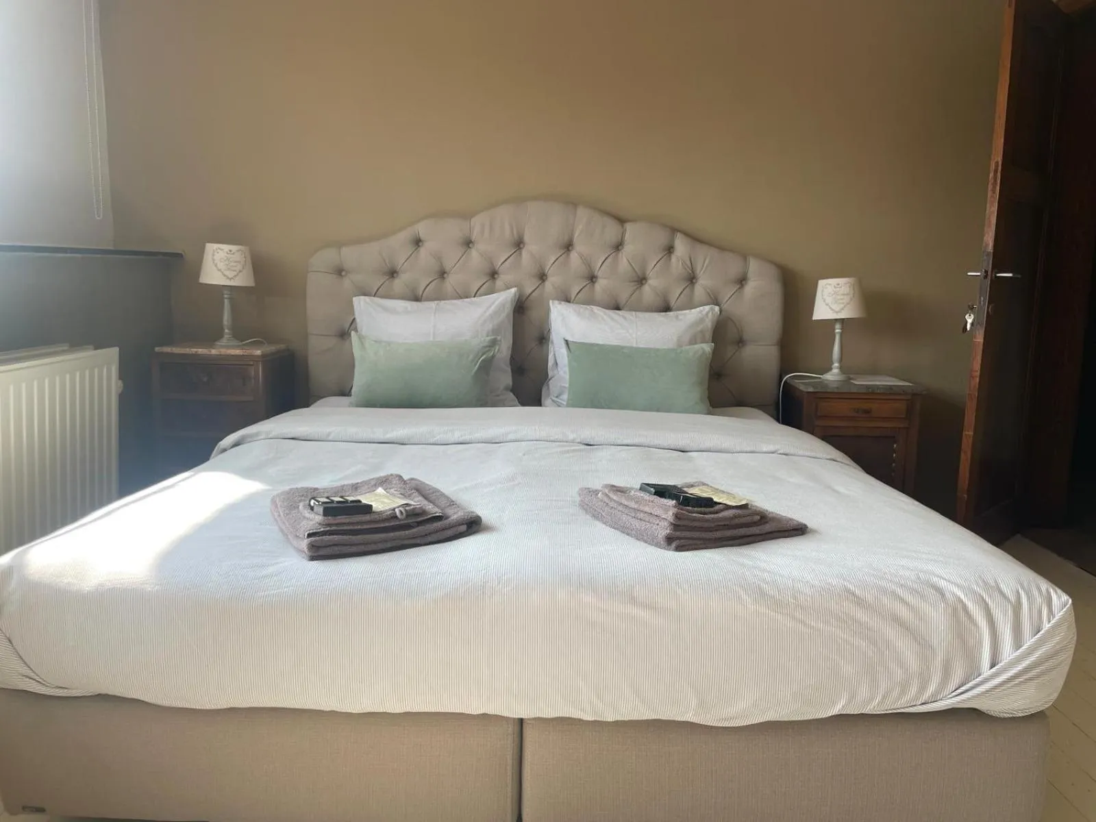 Bed in Guesthouse 't Goed Leven