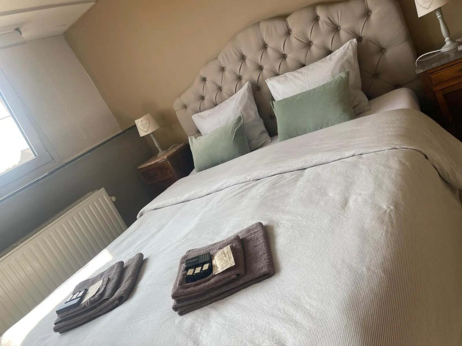 Bed in Guesthouse 't Goed Leven