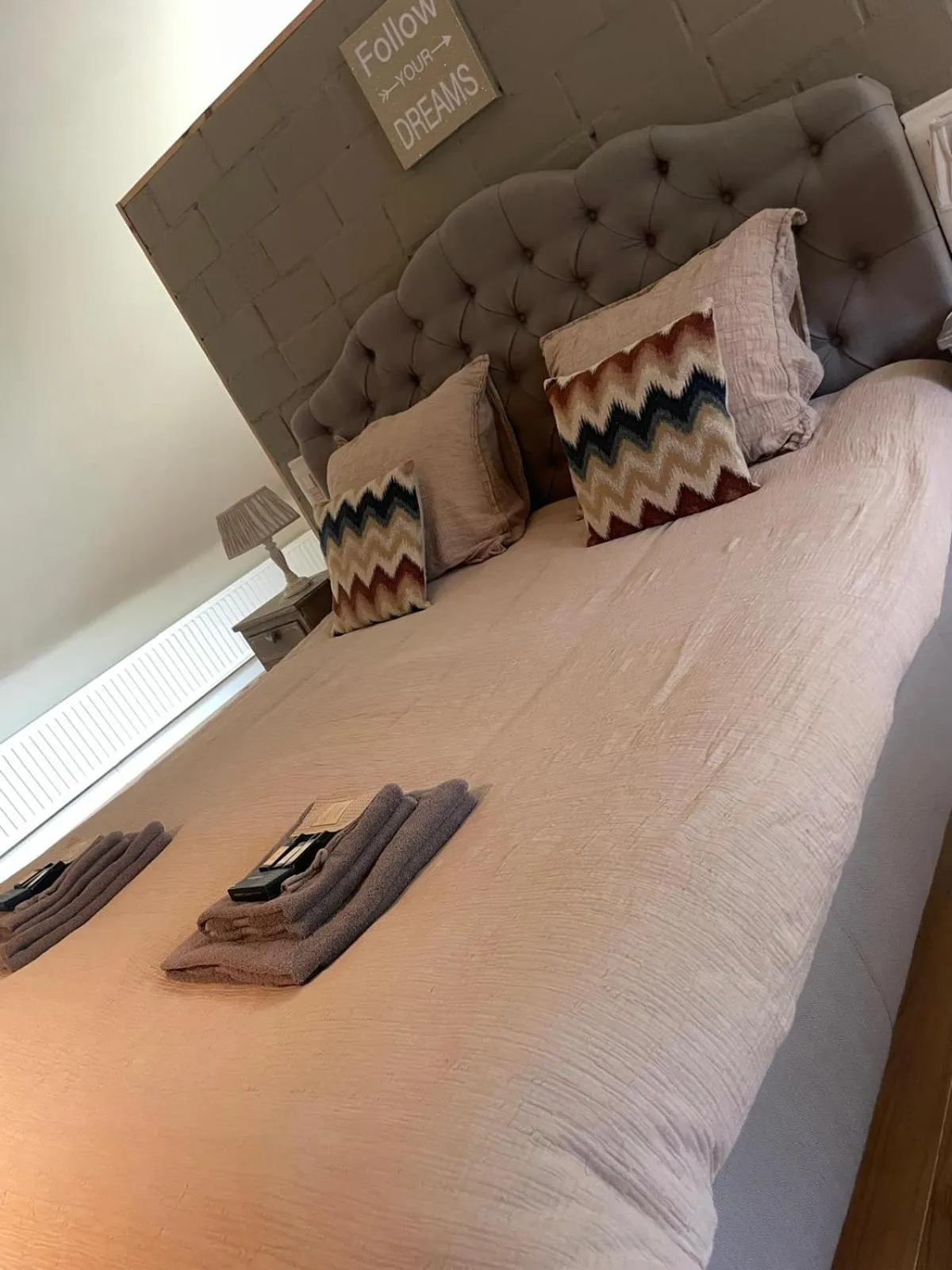 Bed in Guesthouse 't Goed Leven