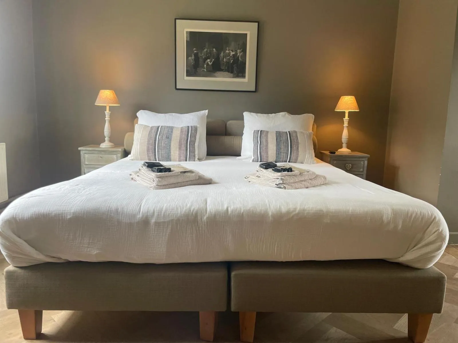 Bed in Guesthouse 't Goed Leven