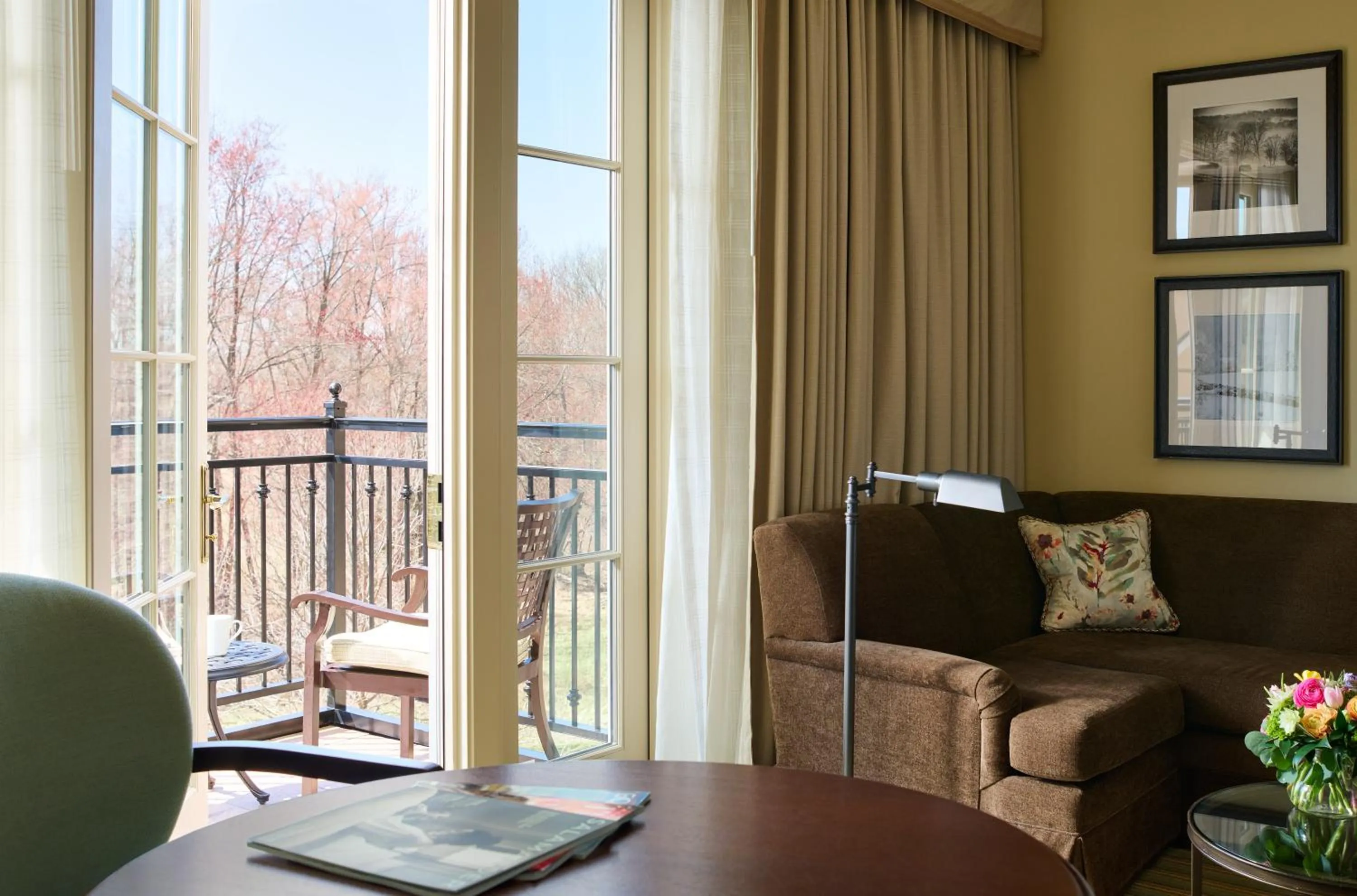 Patio in Salamander Resort and Spa