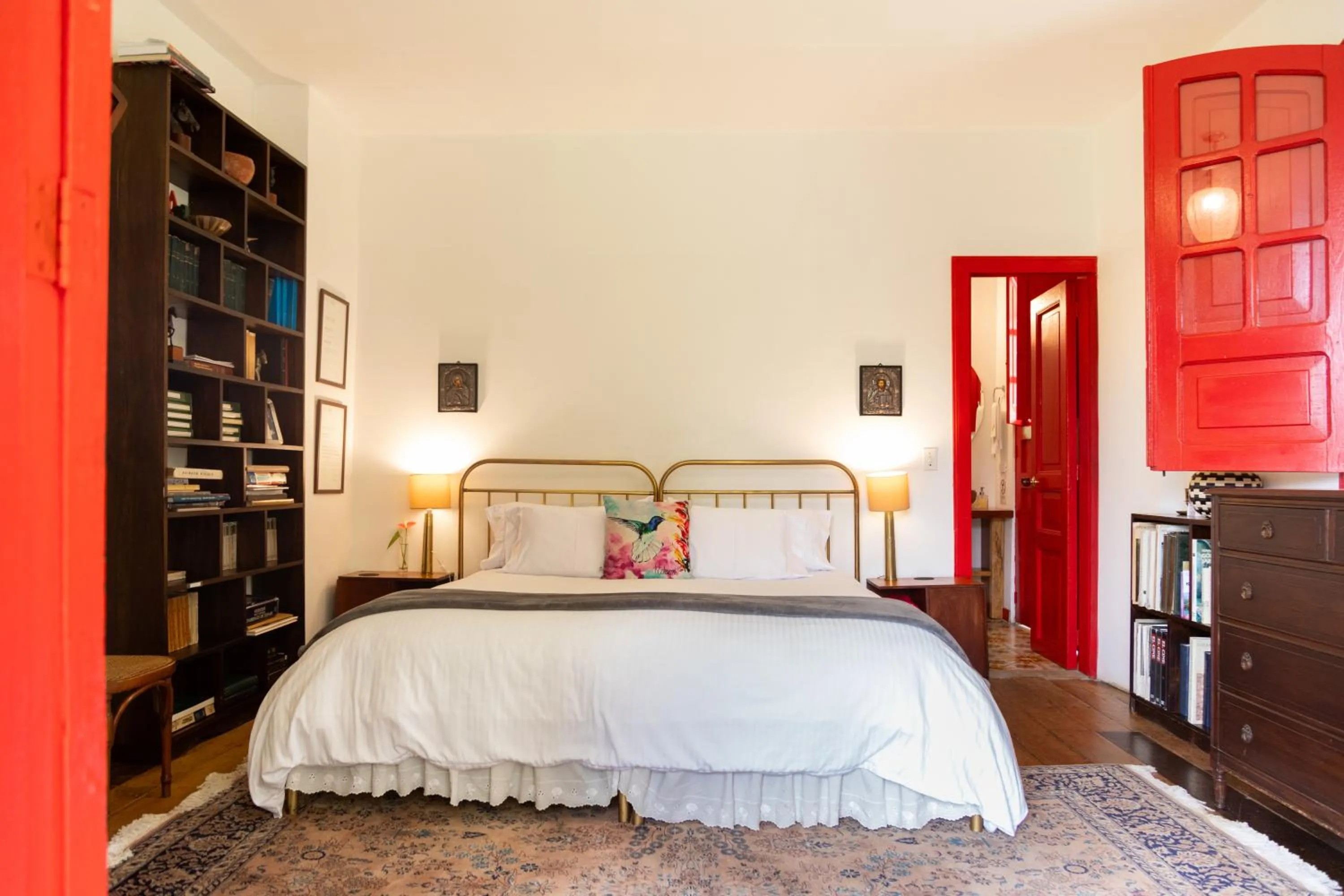 Bed in Hacienda Venecia Coffee Farm Hotel