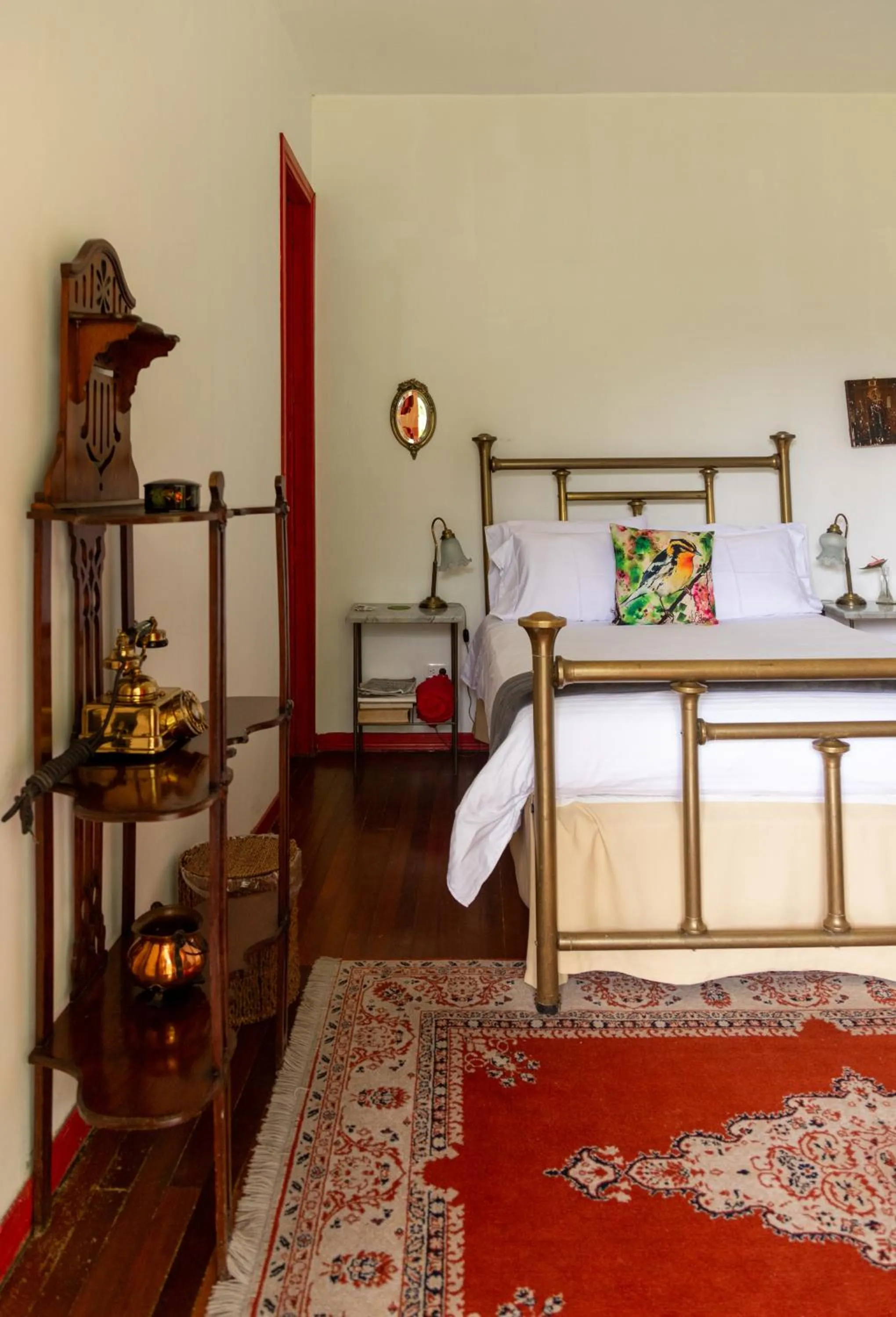 Bed in Hacienda Venecia Coffee Farm Hotel