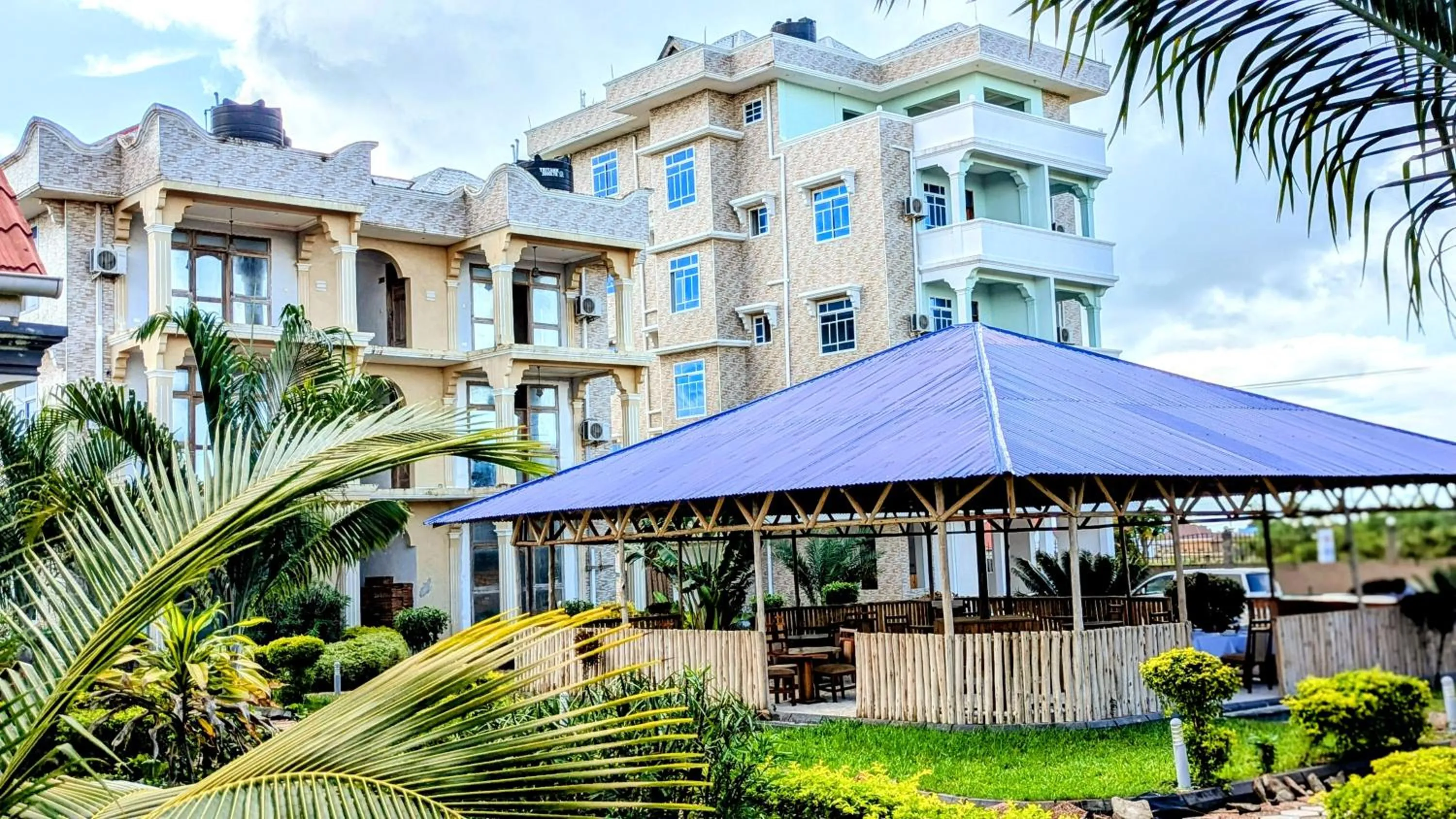 Property building in Crown View Hotel