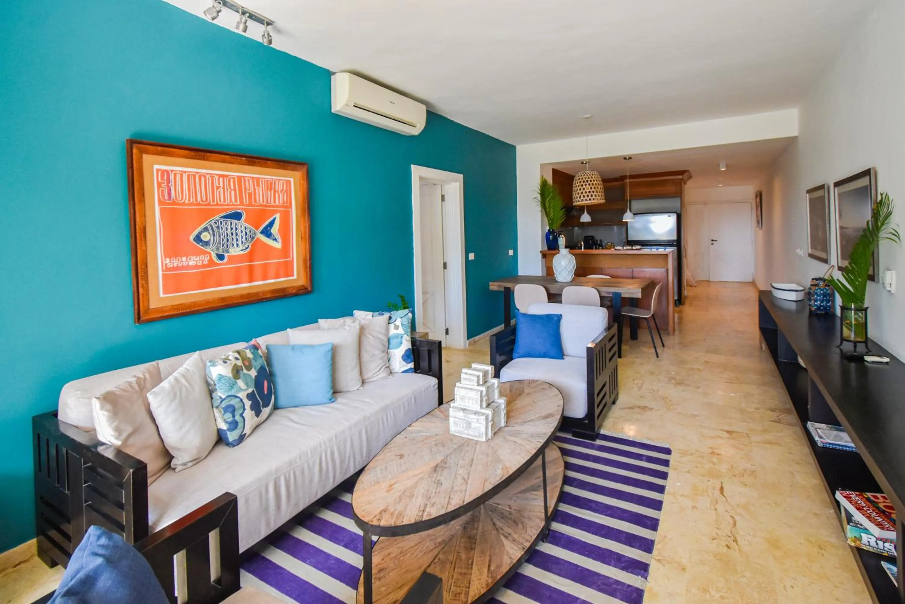 Living room in Coson Bay