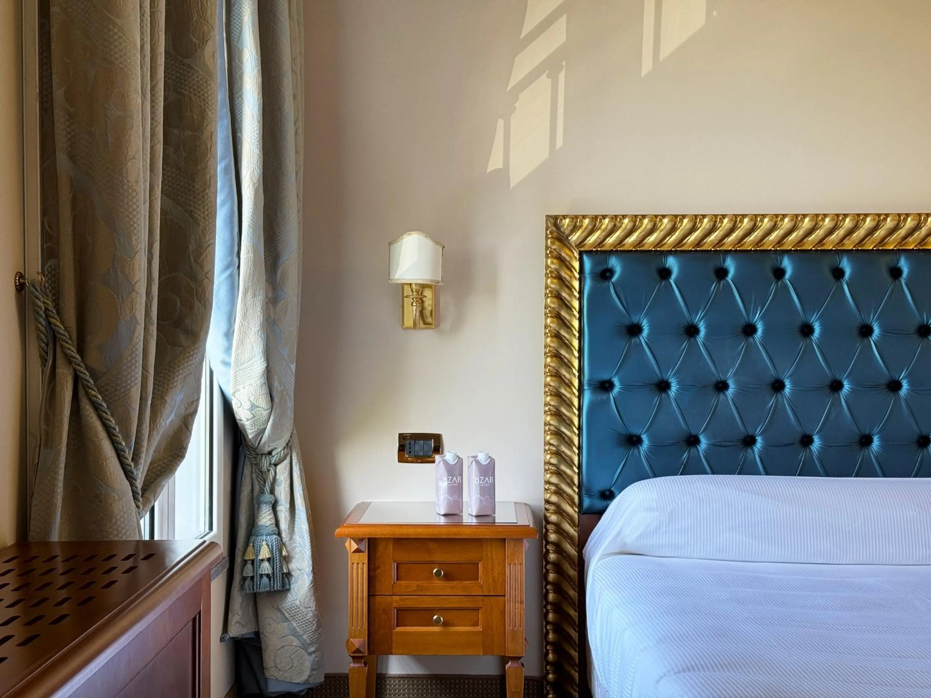 Bed in Sarzana Park Hotel