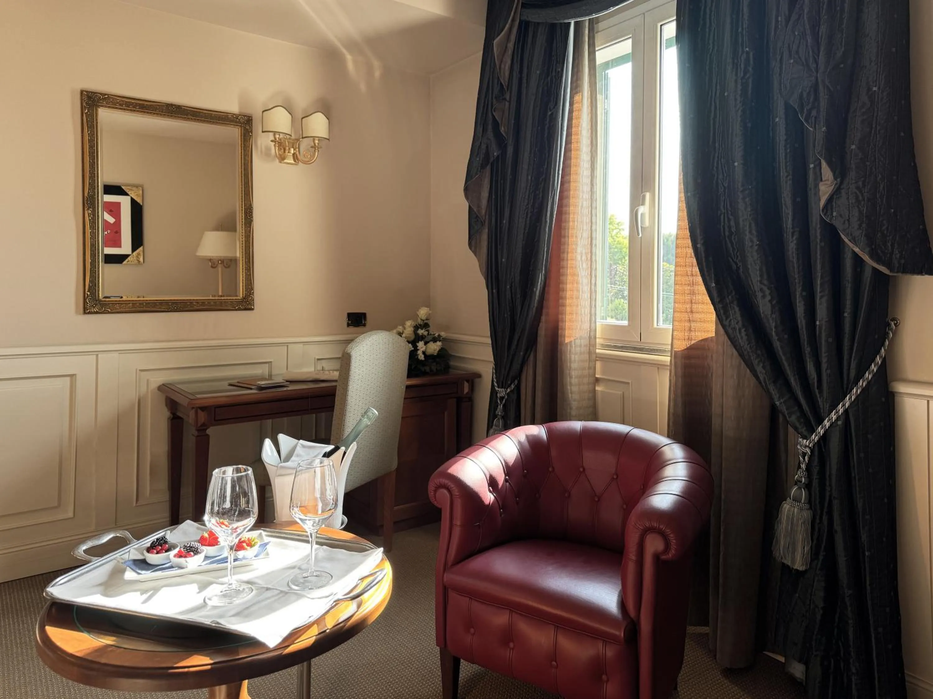 Living room in Sarzana Park Hotel