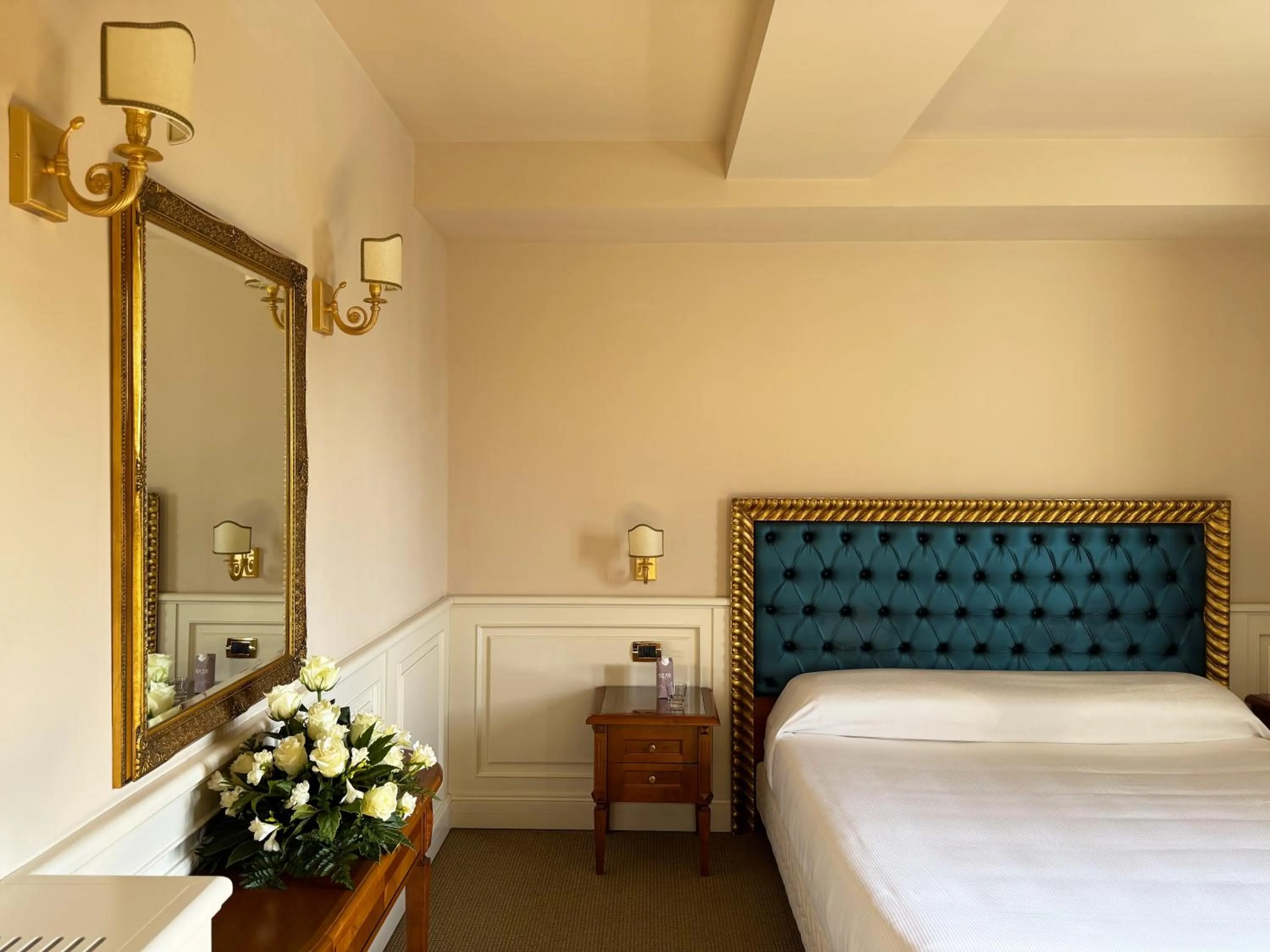 Bed in Sarzana Park Hotel