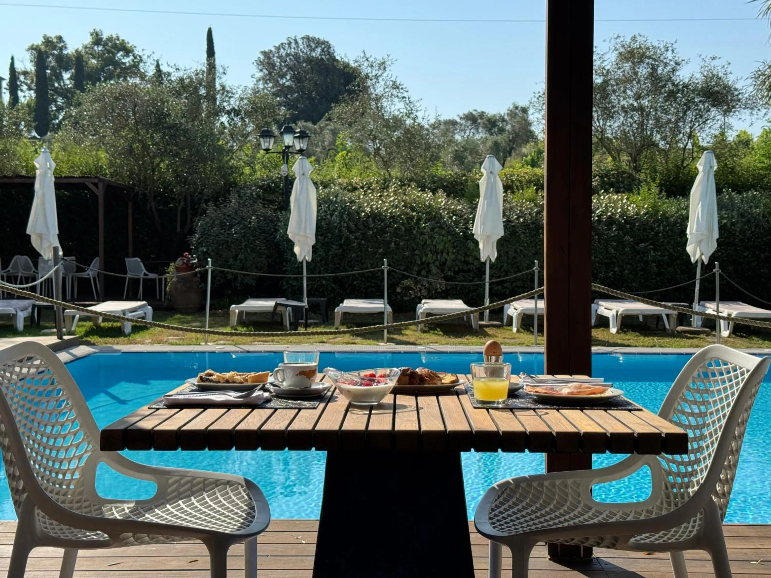 Swimming pool in Sarzana Park Hotel