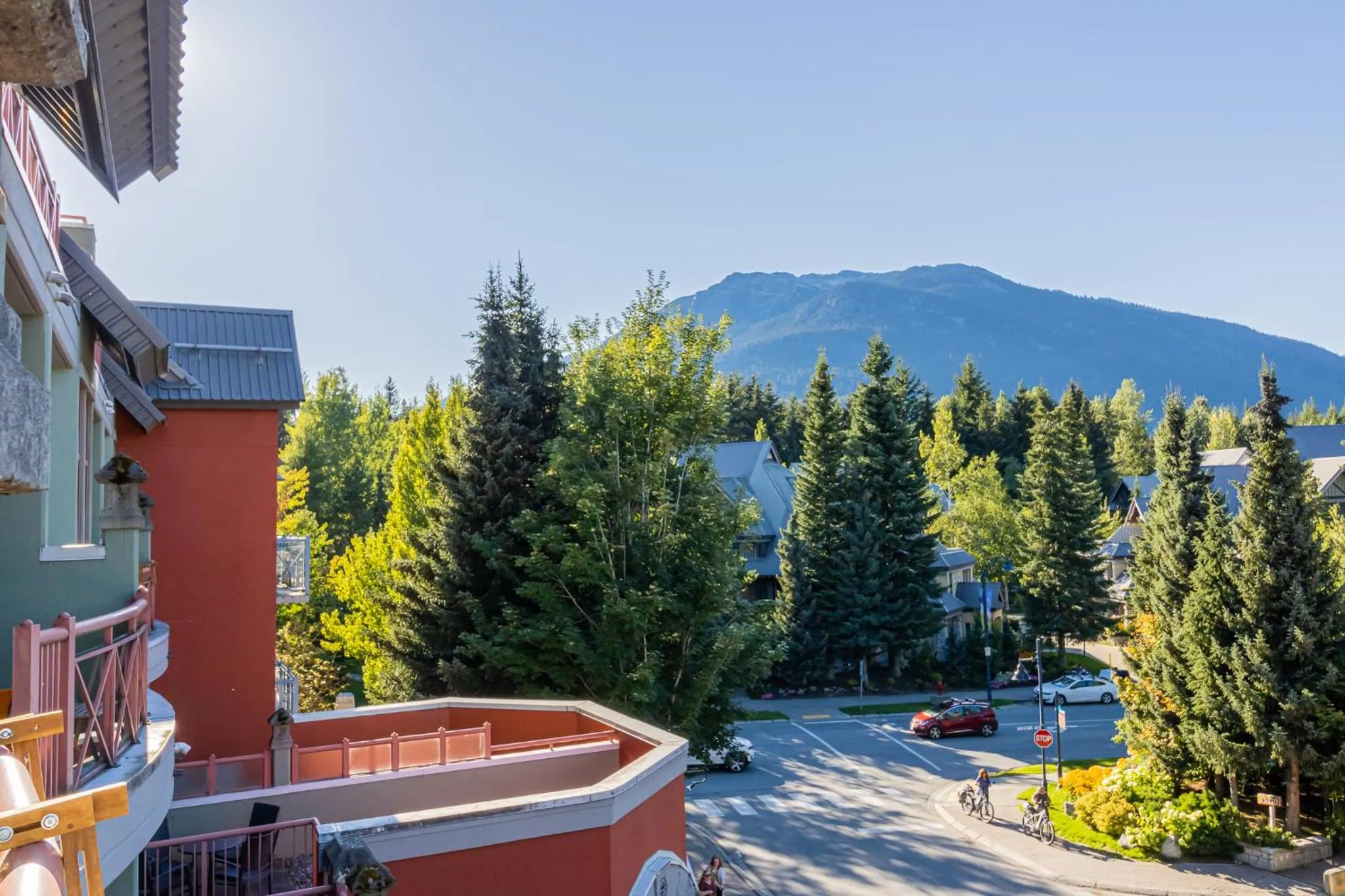 Mountain view in Alpenglow Lodge by Elevate Vacations
