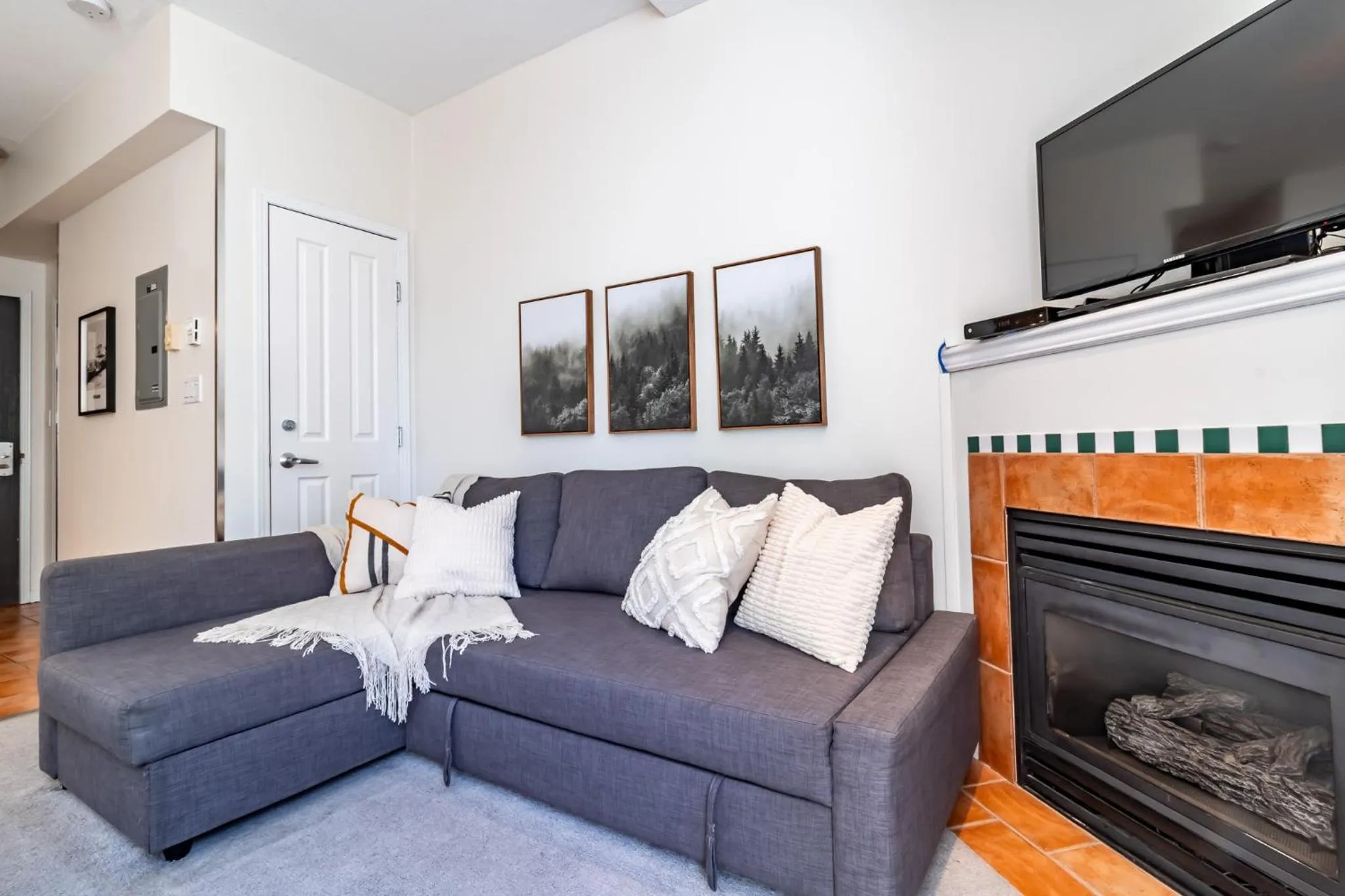 TV and multimedia in Alpenglow Lodge by Elevate Vacations